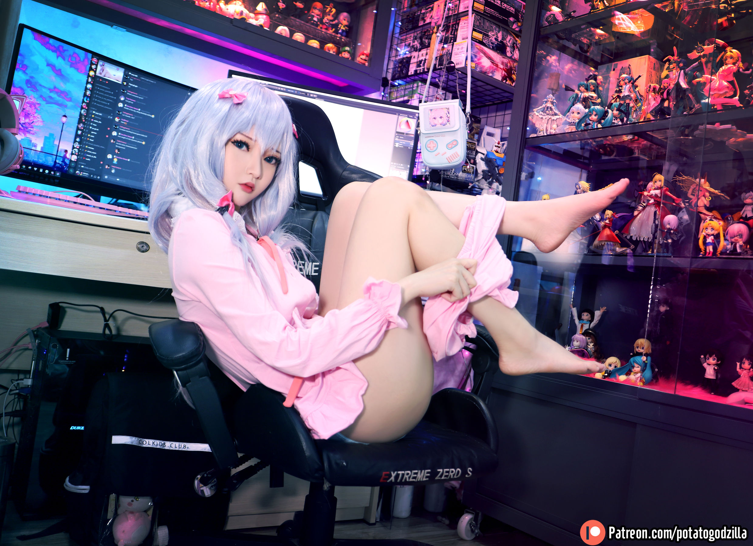 [网红COSER写真] Coser小姐姐Potato Godzilla - Sagiri第7张