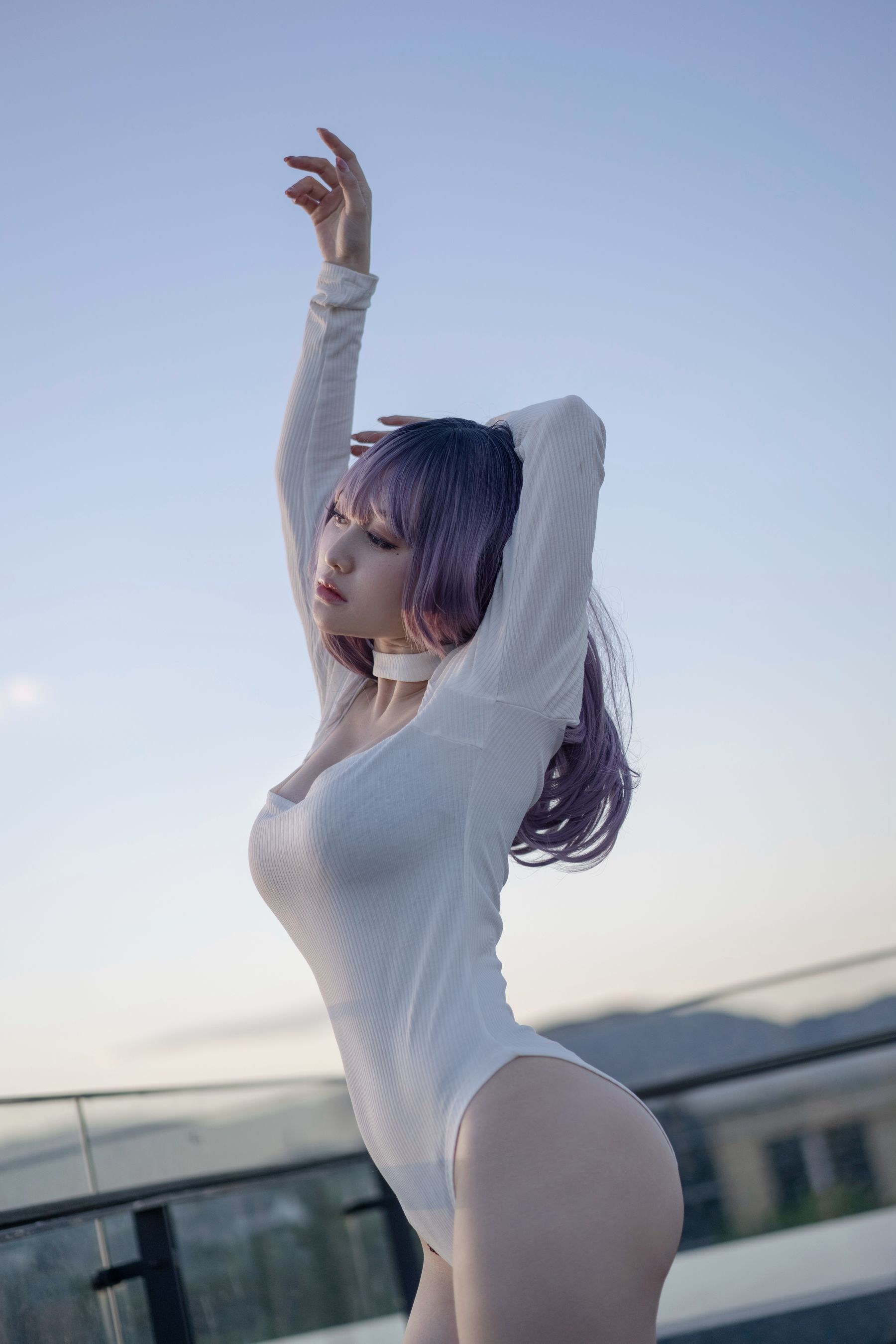 [网红COSER写真] 动漫博主脱尾巴Mizuki - 天台第16张