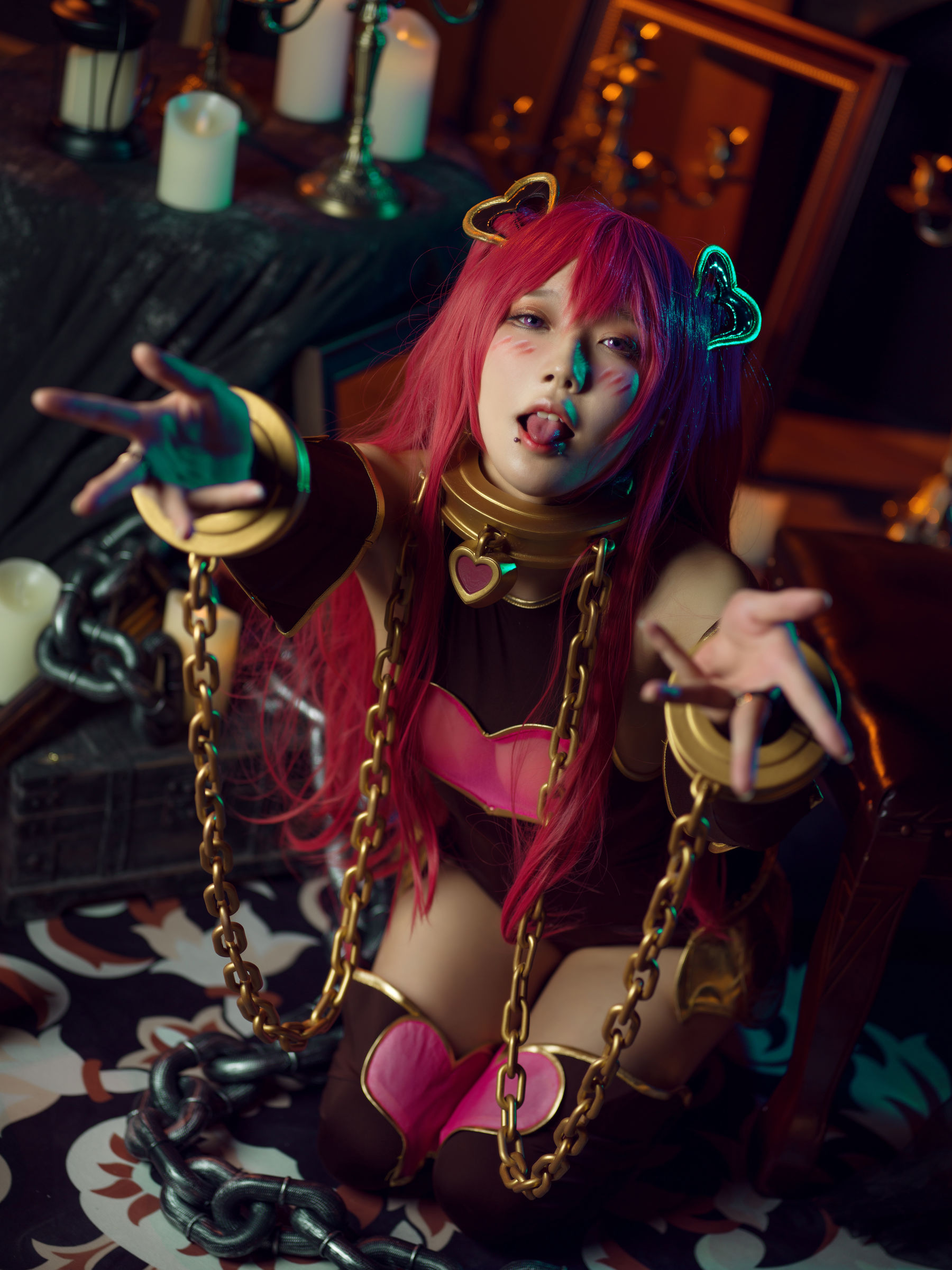 [网红COSER写真] 动漫博主阿包也是兔娘 - 空花第10张