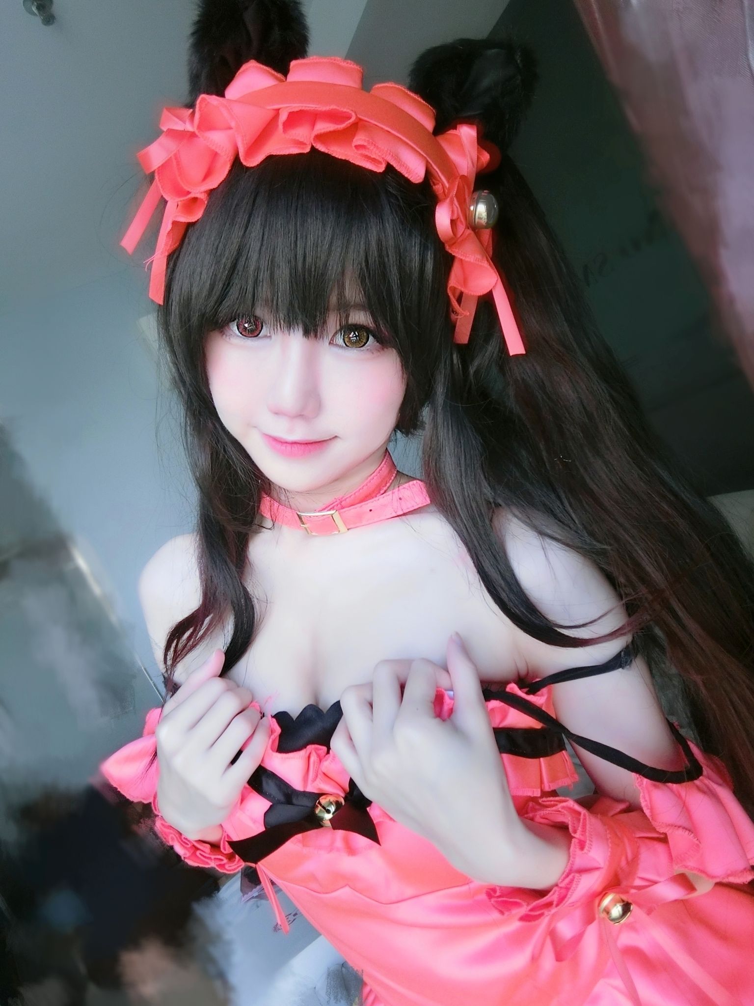 [网红COSER写真] Sally Dorasnow - Bonus Kurumi Valentine Set第3张