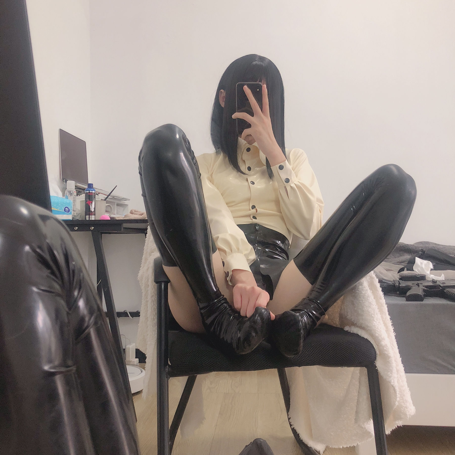 [COS福利] 萌妹子眼酱大魔王w - 黑胶第5张