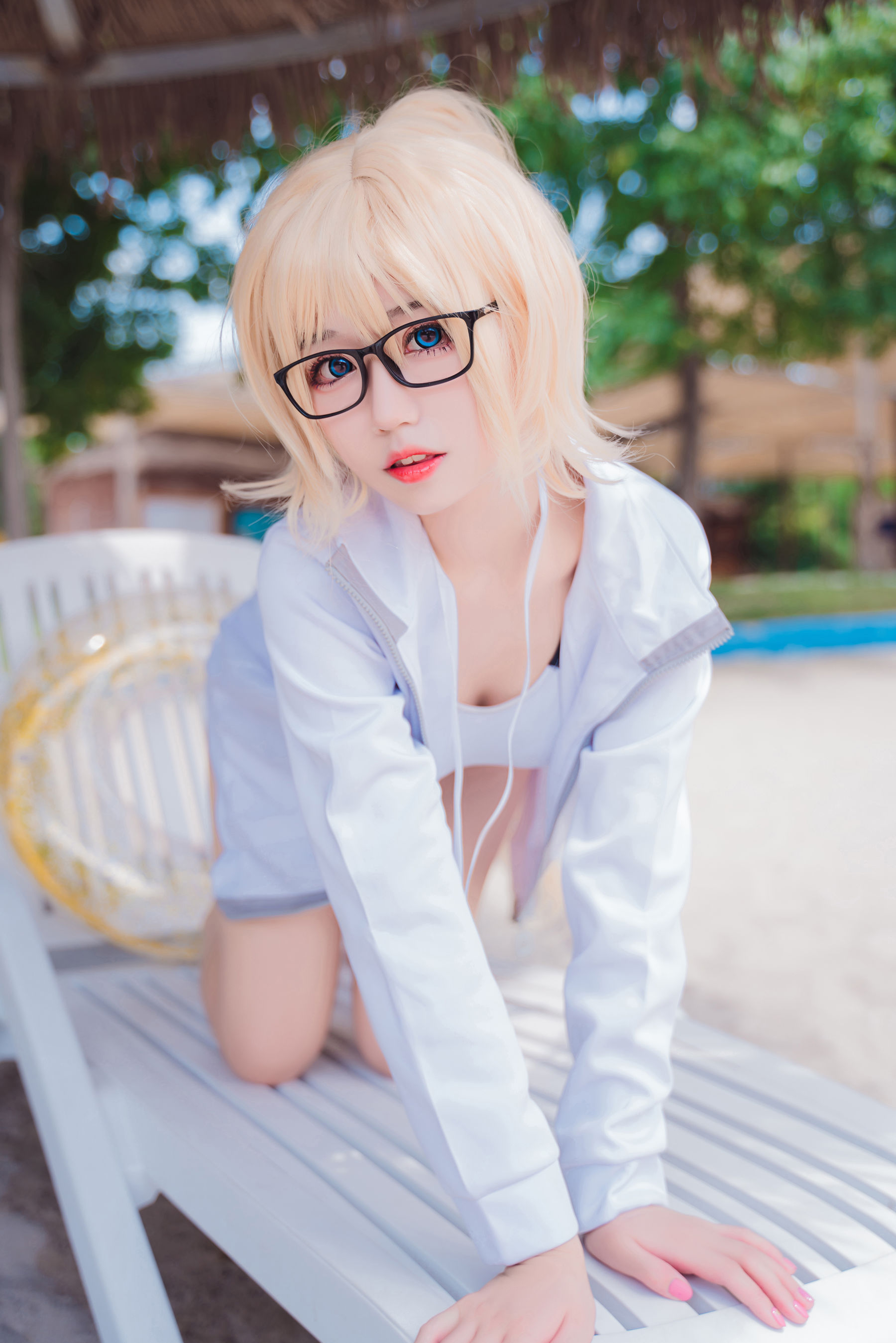 [COS福利] 猫君君MaoJun - 贞德竞技泳装第8张