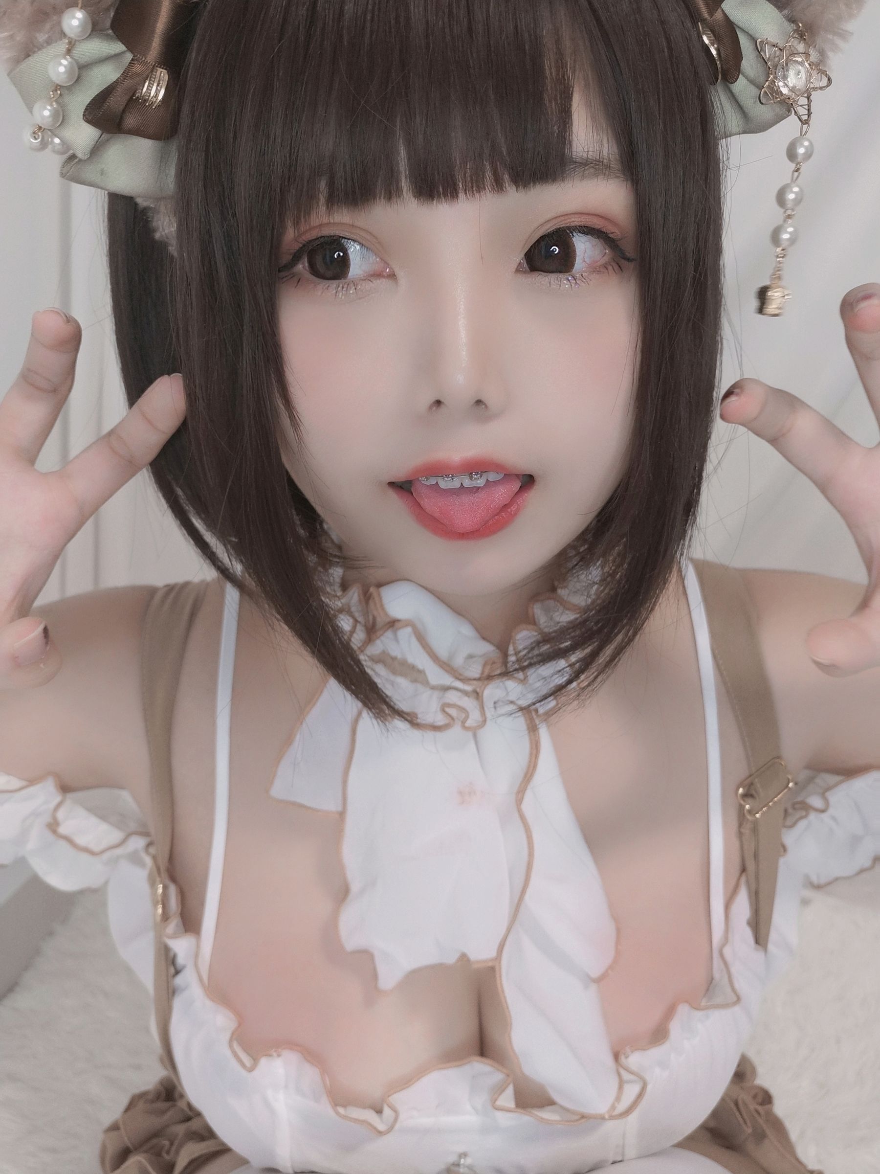 [COS福利] 萌系小姐姐蜜汁猫裘 - 小熊第31张