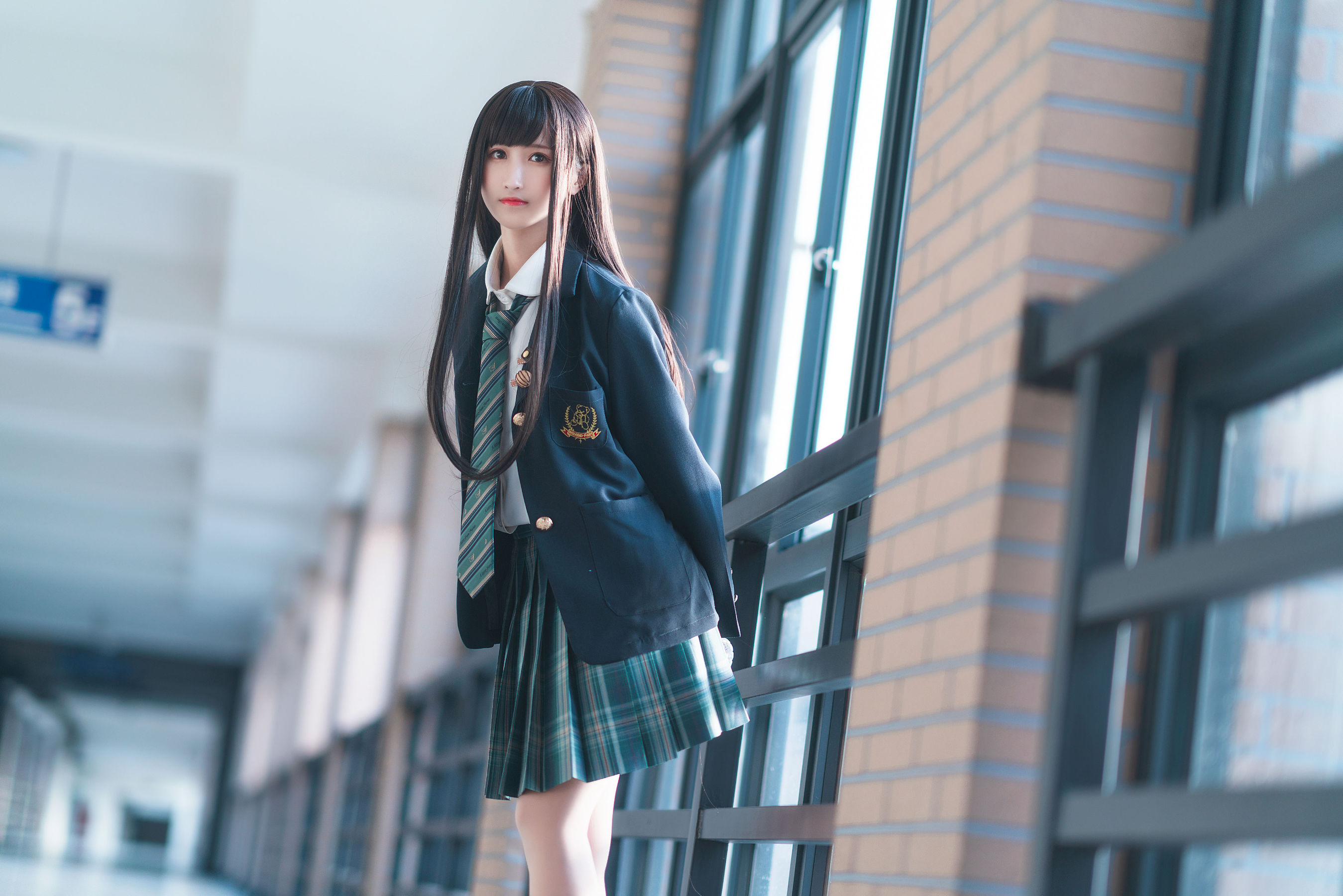 [COS福利] 微博妹子三度_69 - 森林来信JK第2张