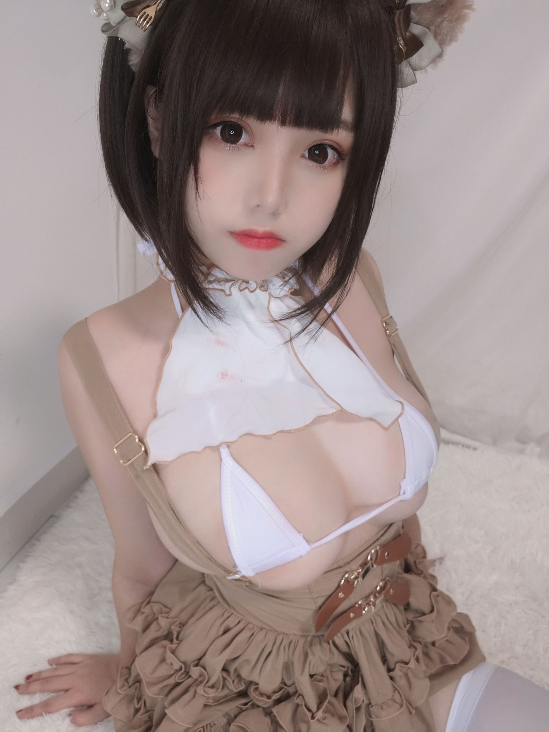 [COS福利] 萌系小姐姐蜜汁猫裘 - 小熊第18张