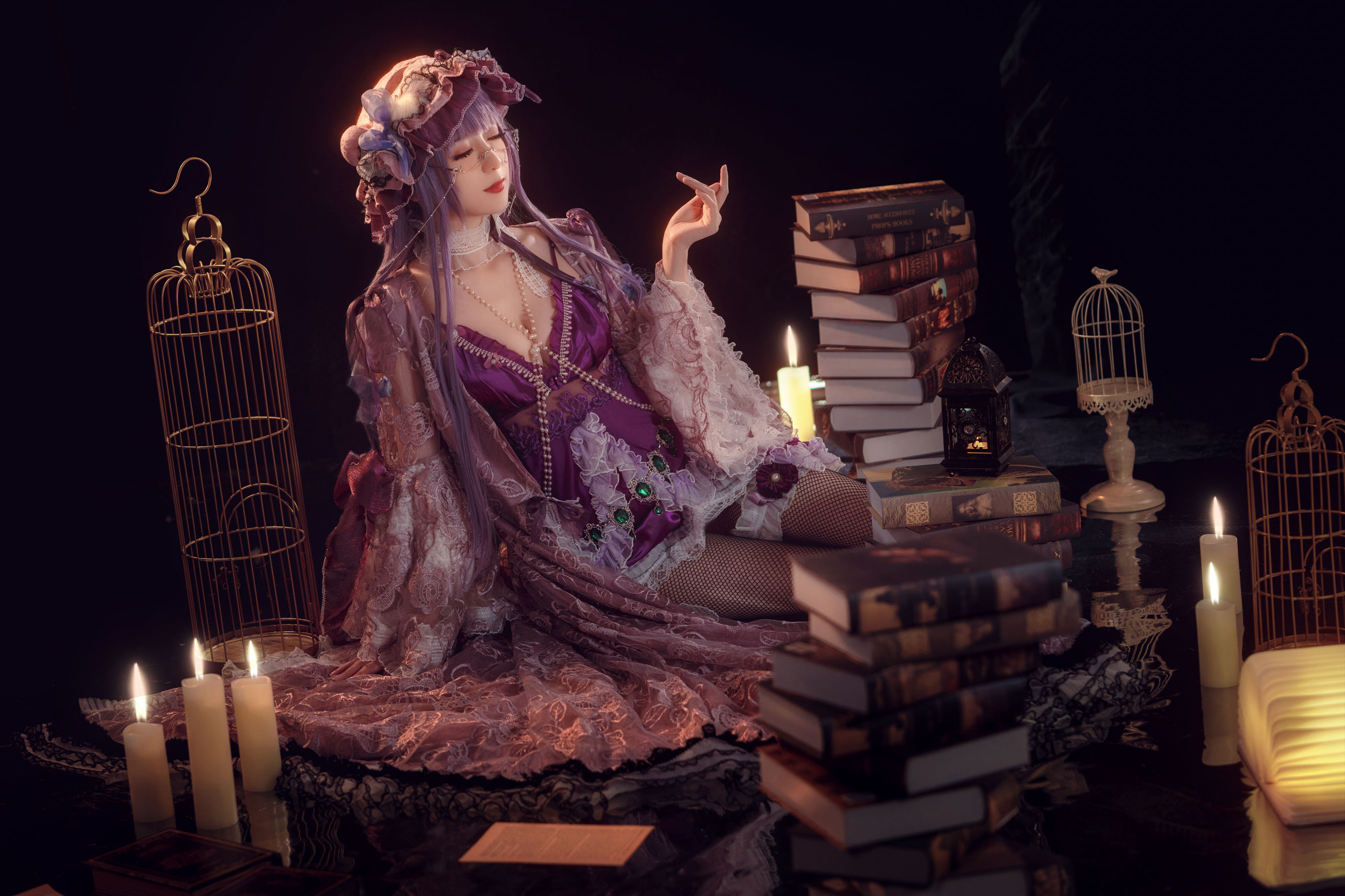 [COS福利] 小姐姐弥音音ww - 帕秋莉第10张