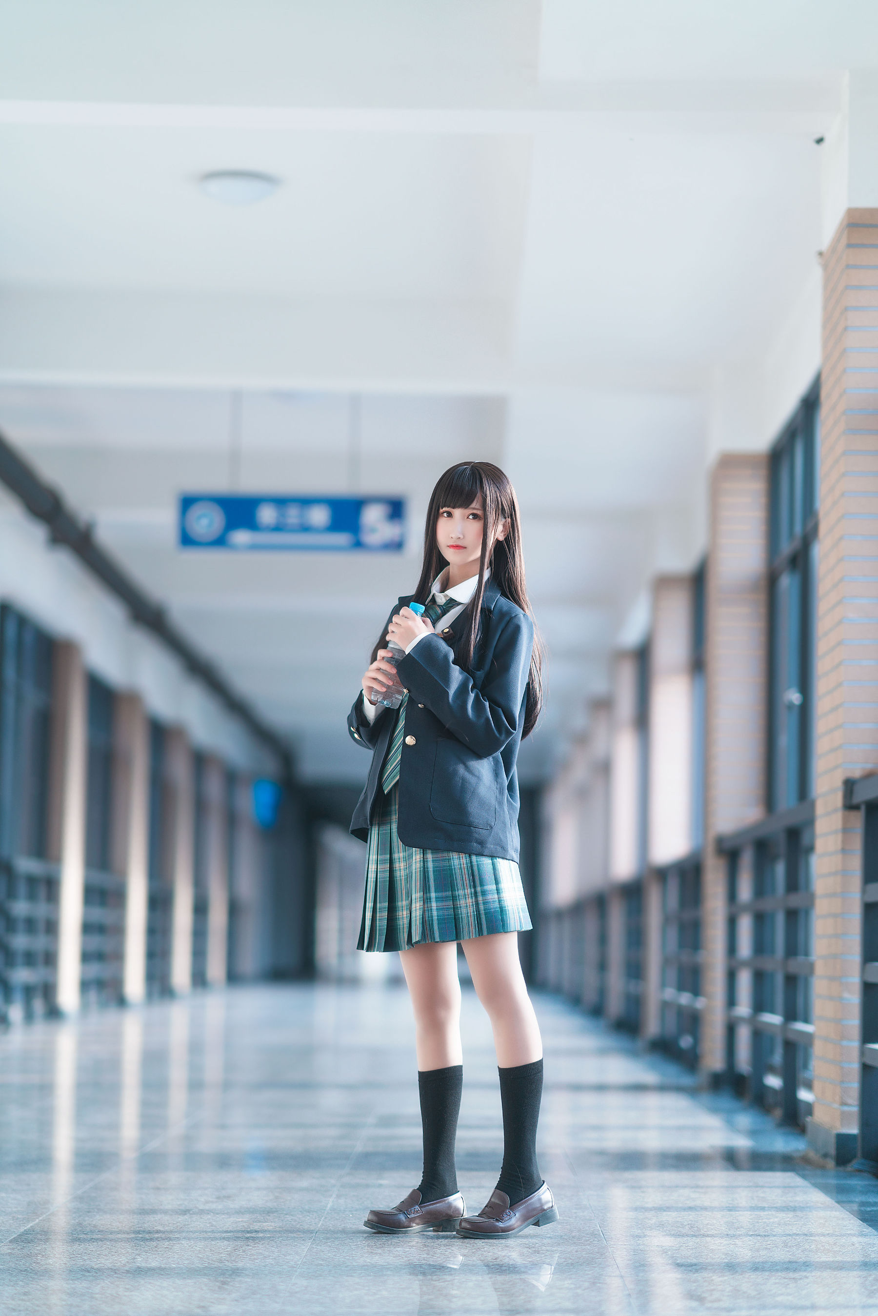 [COS福利] 微博妹子三度_69 - 森林来信JK第3张