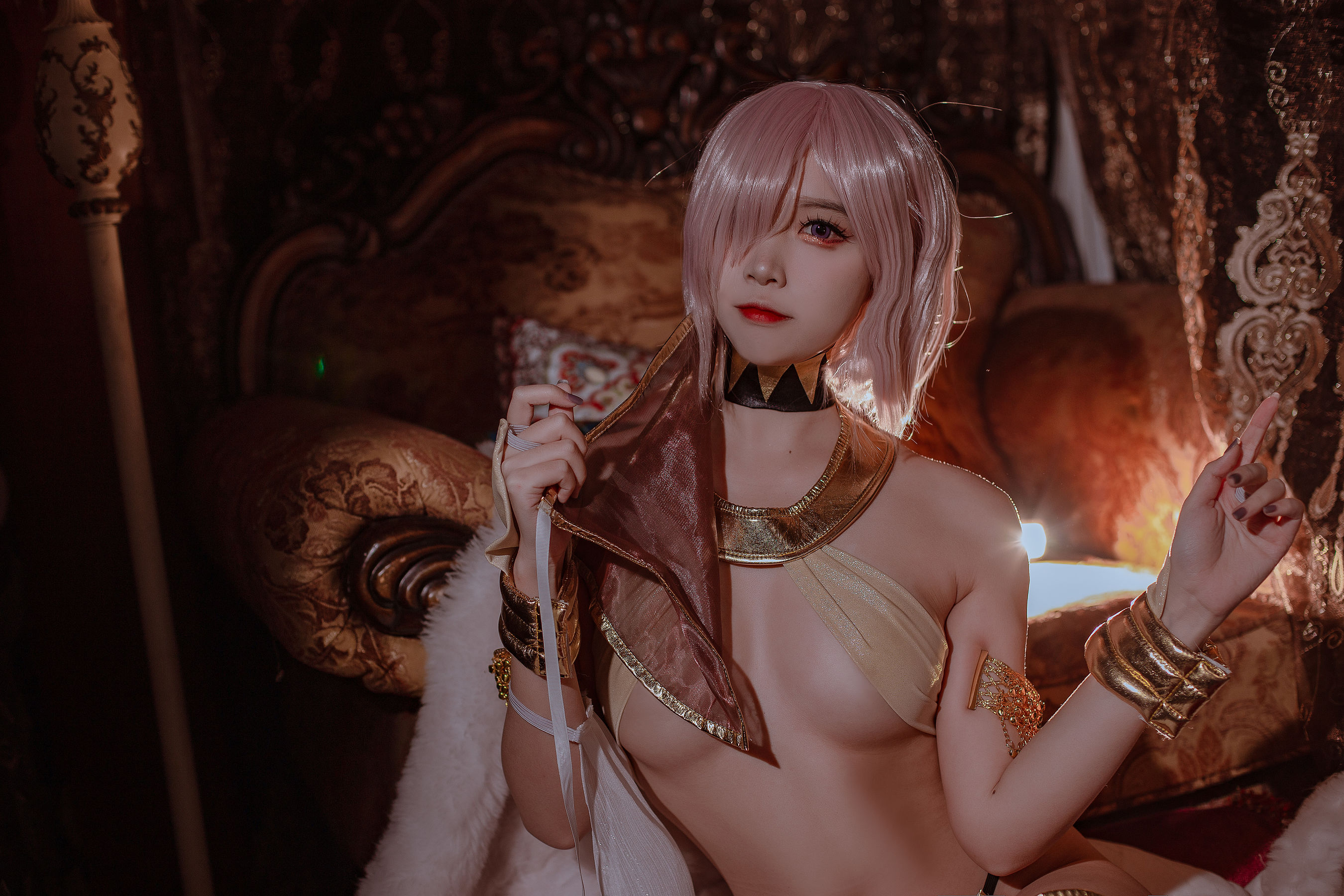 [COS福利] 人气Coser二佐Nisa - fate玛修舞娘第14张