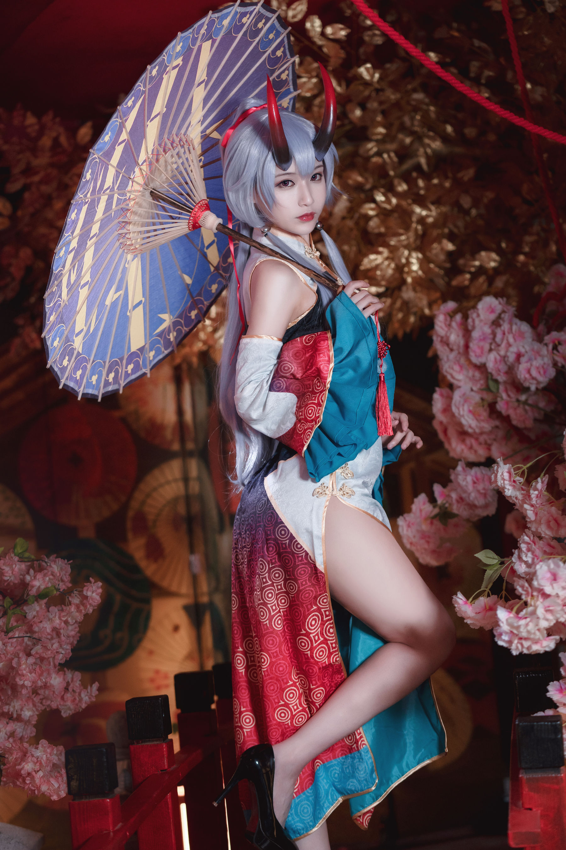 [COS福利] 动漫博主铁板烧鬼舞w - 巴御前第6张