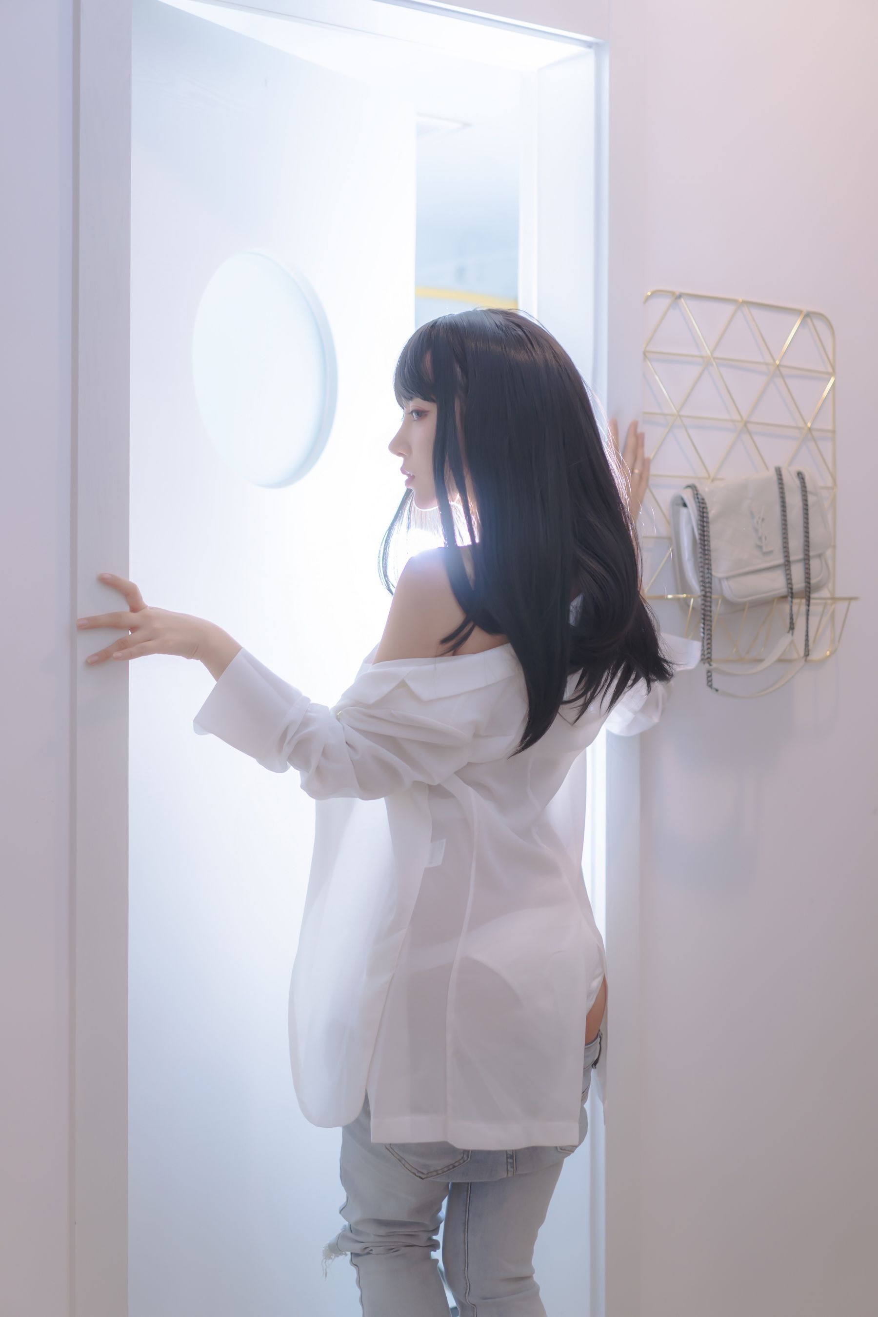 [COS福利] 斗鱼米线线sama写真 - 米线的休息日第12张