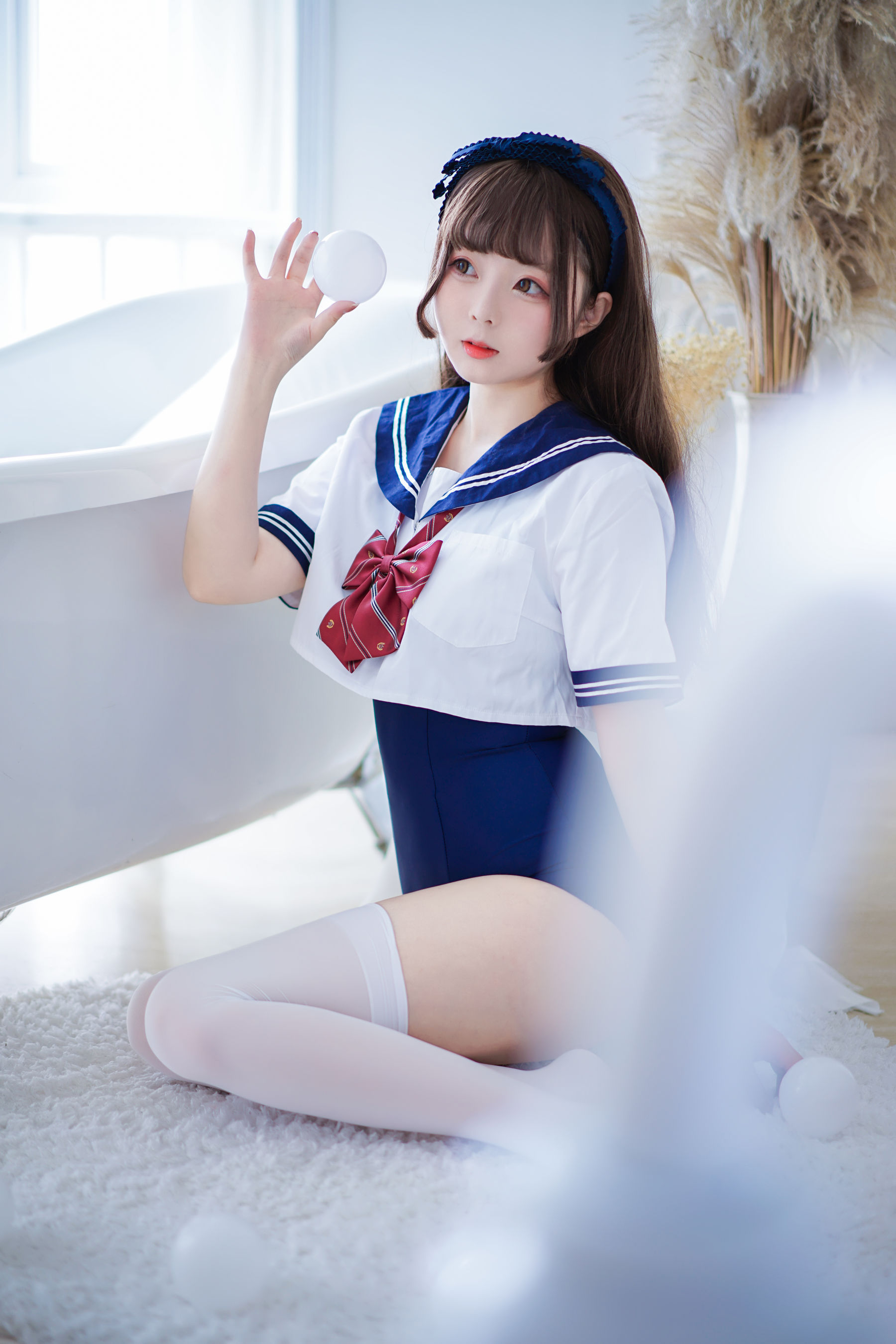[COS福利] Cosplay日奈娇 - 制服死库水第2张