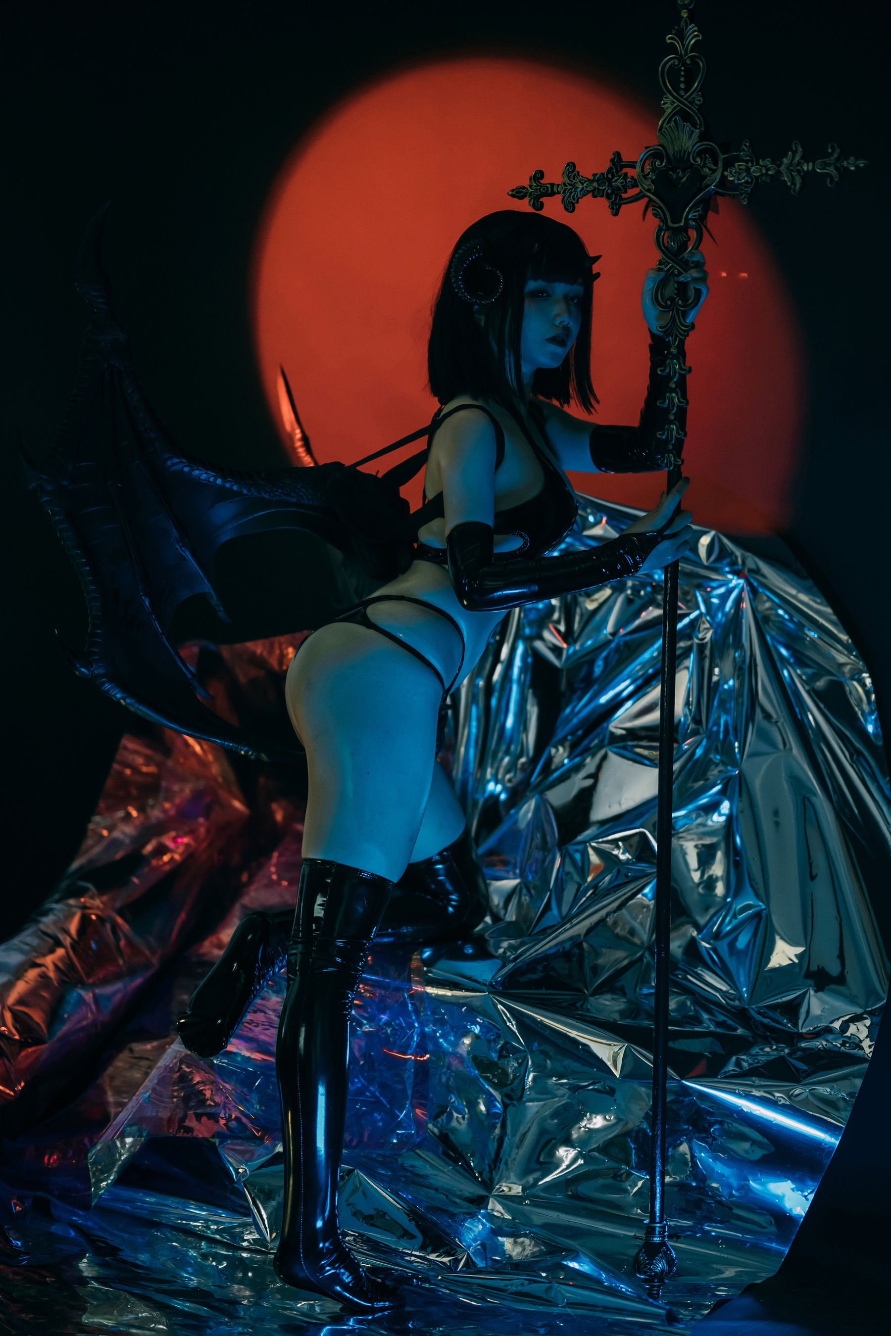 [COS福利] 七月喵子 - 小恶魔第3张