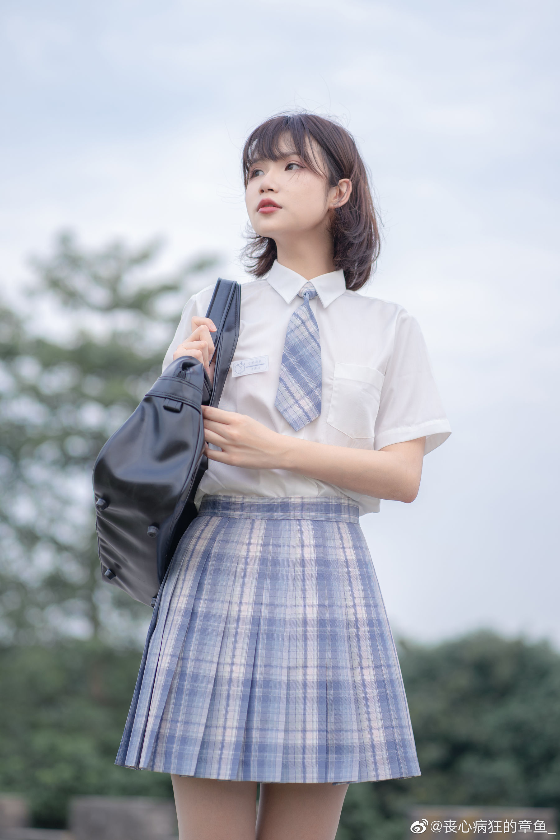 [COS福利] 动漫博主阿了个fifi - JK日常第1张