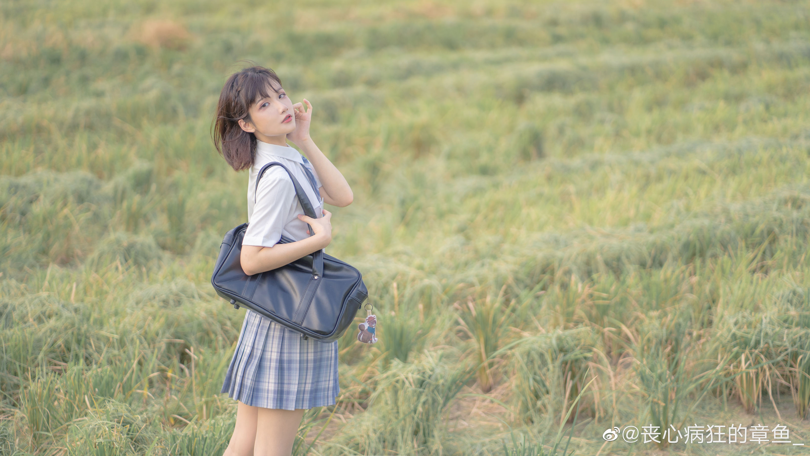 [COS福利] 动漫博主阿了个fifi - JK日常第4张