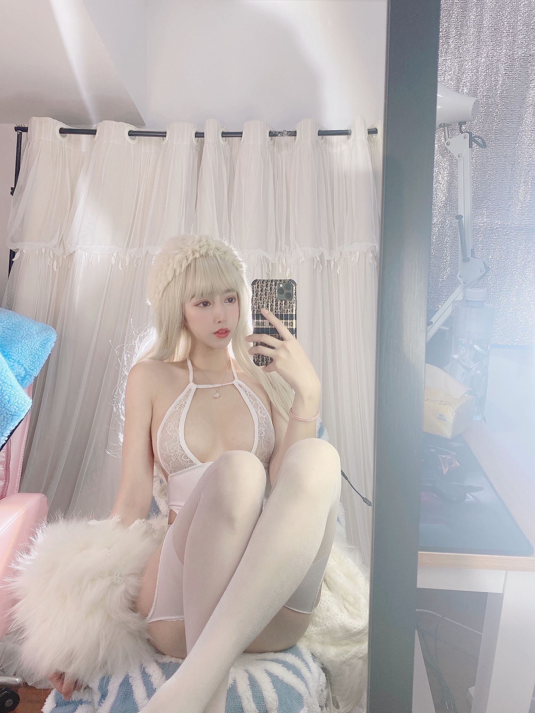 [COS福利] 斗鱼米线线sama - 白月光第10张