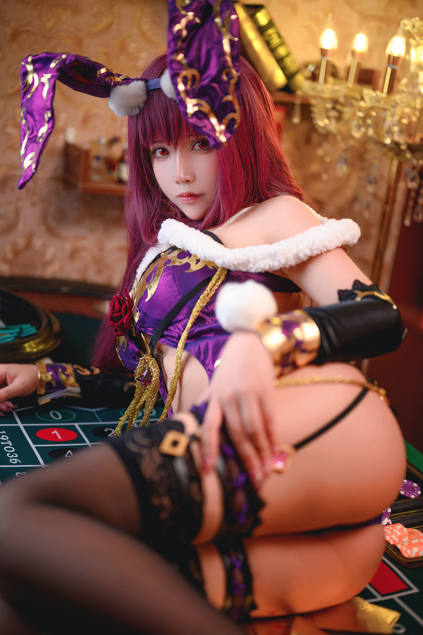 [网红COSER] 二次元妹子抱走莫子aa - 兔女郎第4张