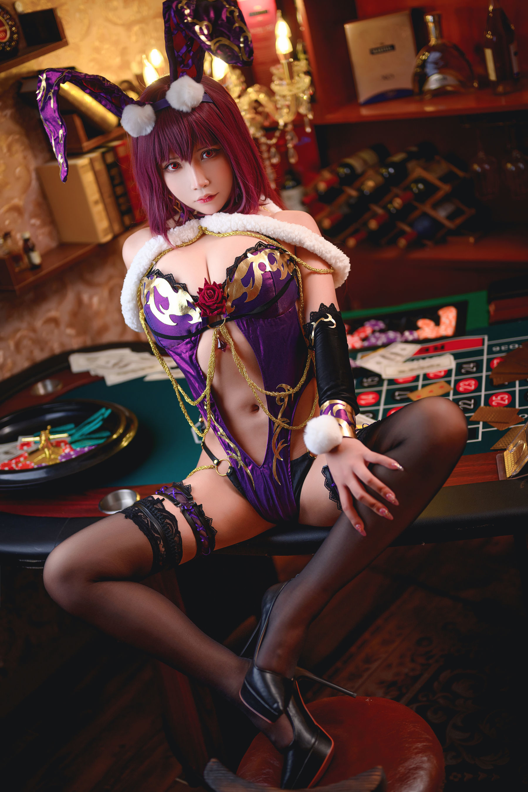 [网红COSER] 二次元妹子抱走莫子aa - 兔女郎第15张