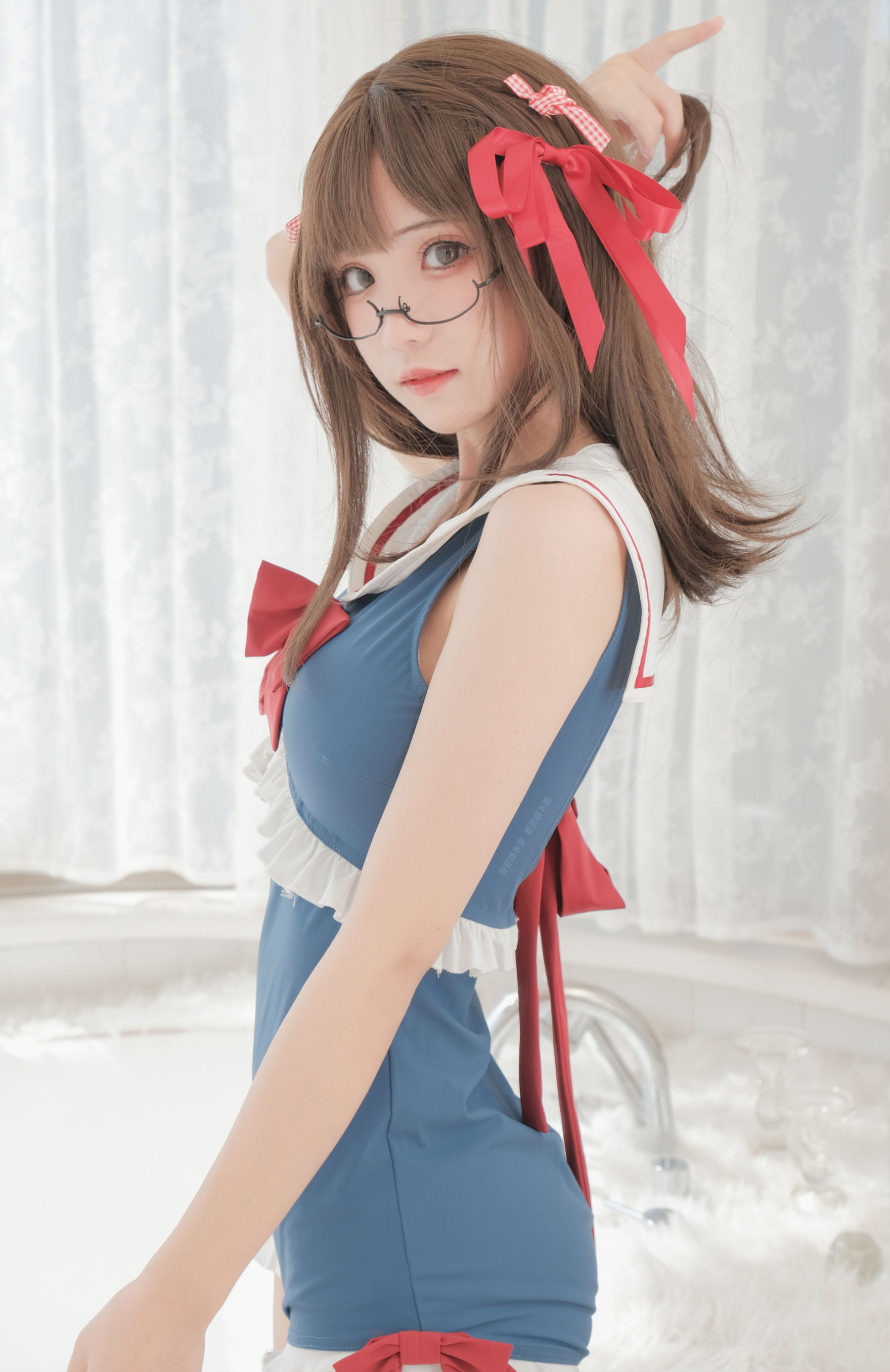 [福利COS] 花柒Hana - 白雪姬泳装第4张