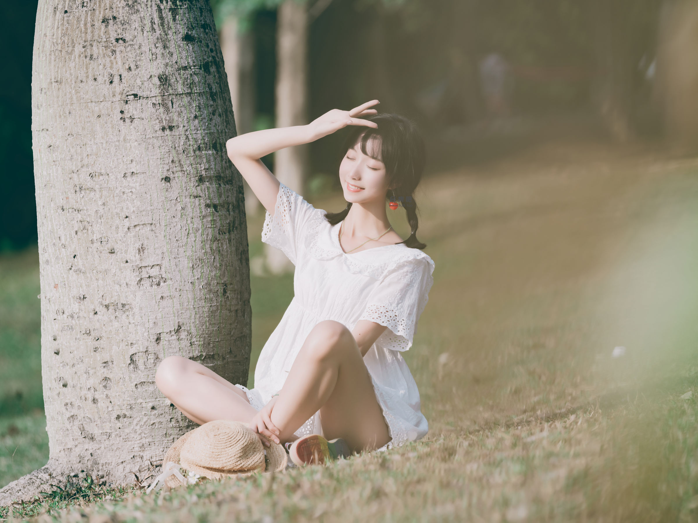 [福利COS] 萌系小姐姐木绵绵OwO - 夏日彩虹第7张