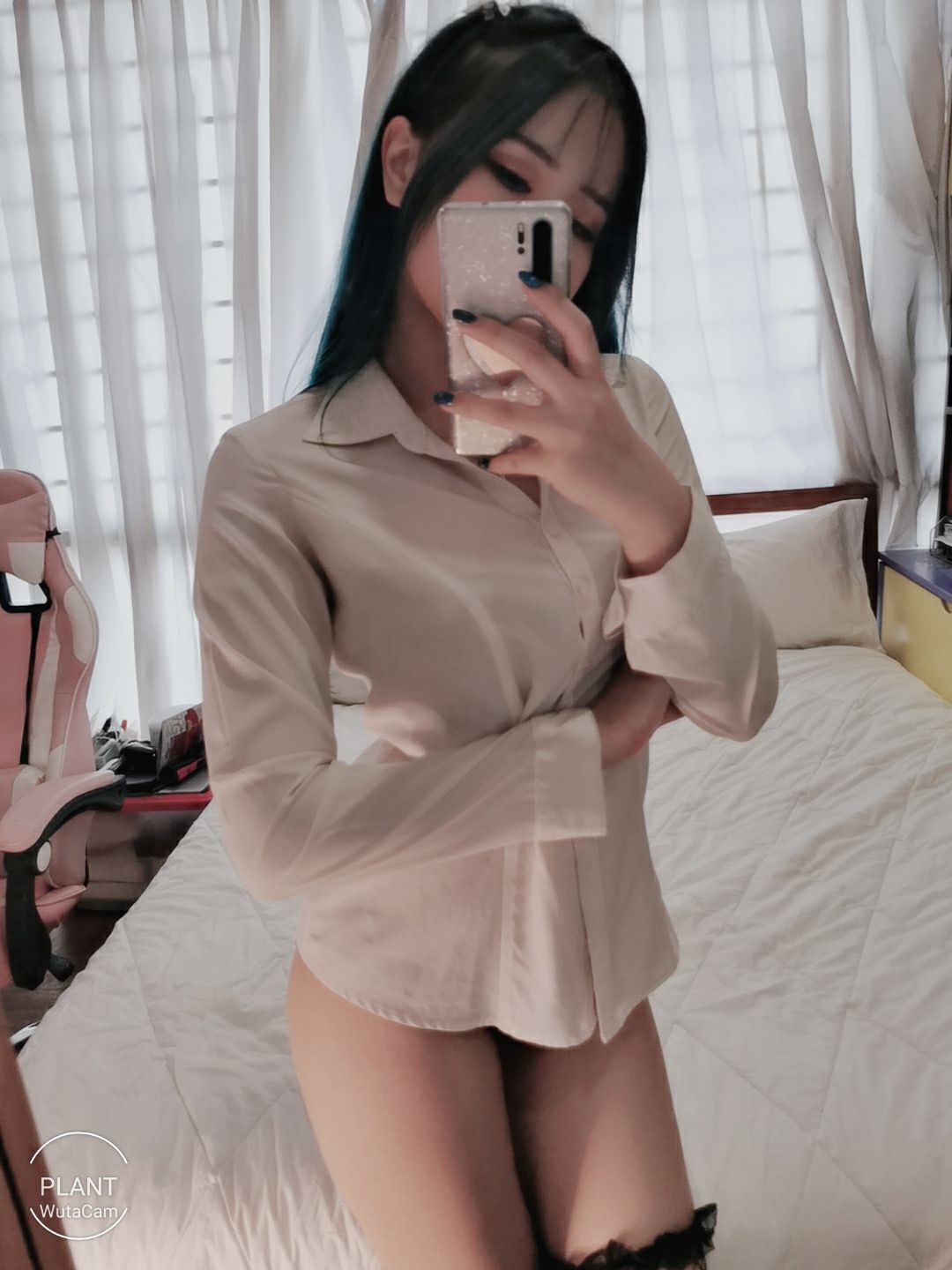 [福利COS] 花リリ(Plant Lily) - Selfie Set第3张