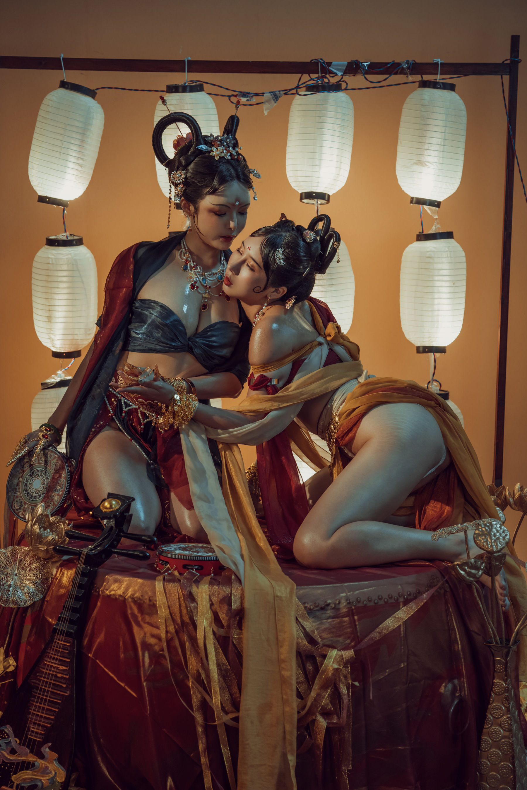 [福利COS] 秋和柯基(夏小秋秋秋) &amp; 奶桃  - 红尘梦第9张