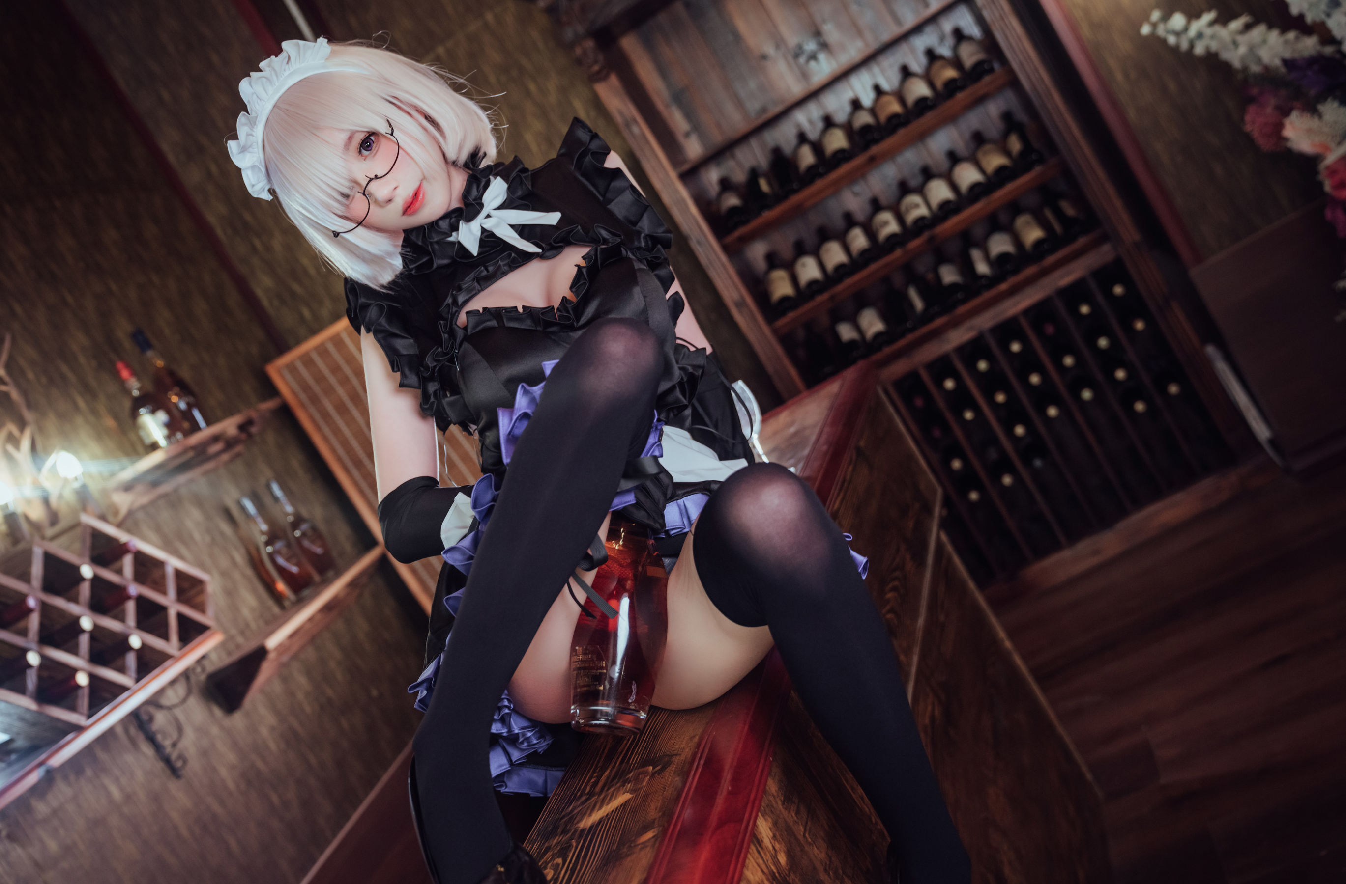 [福利COS] 西园寺南歌写真 - 玛修女仆第3张