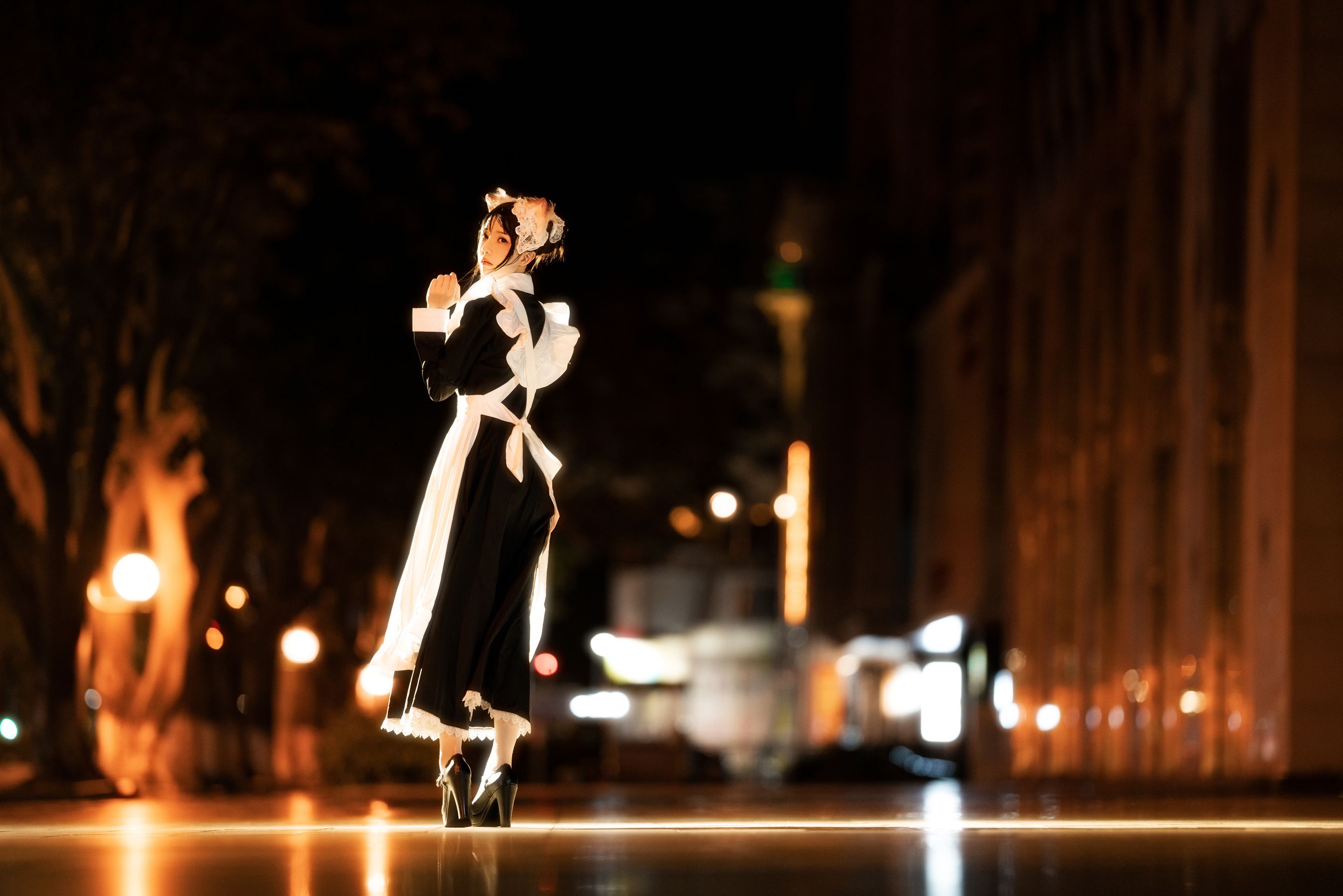 [福利COS] 桜桃喵 - 长裙妹抖第38张