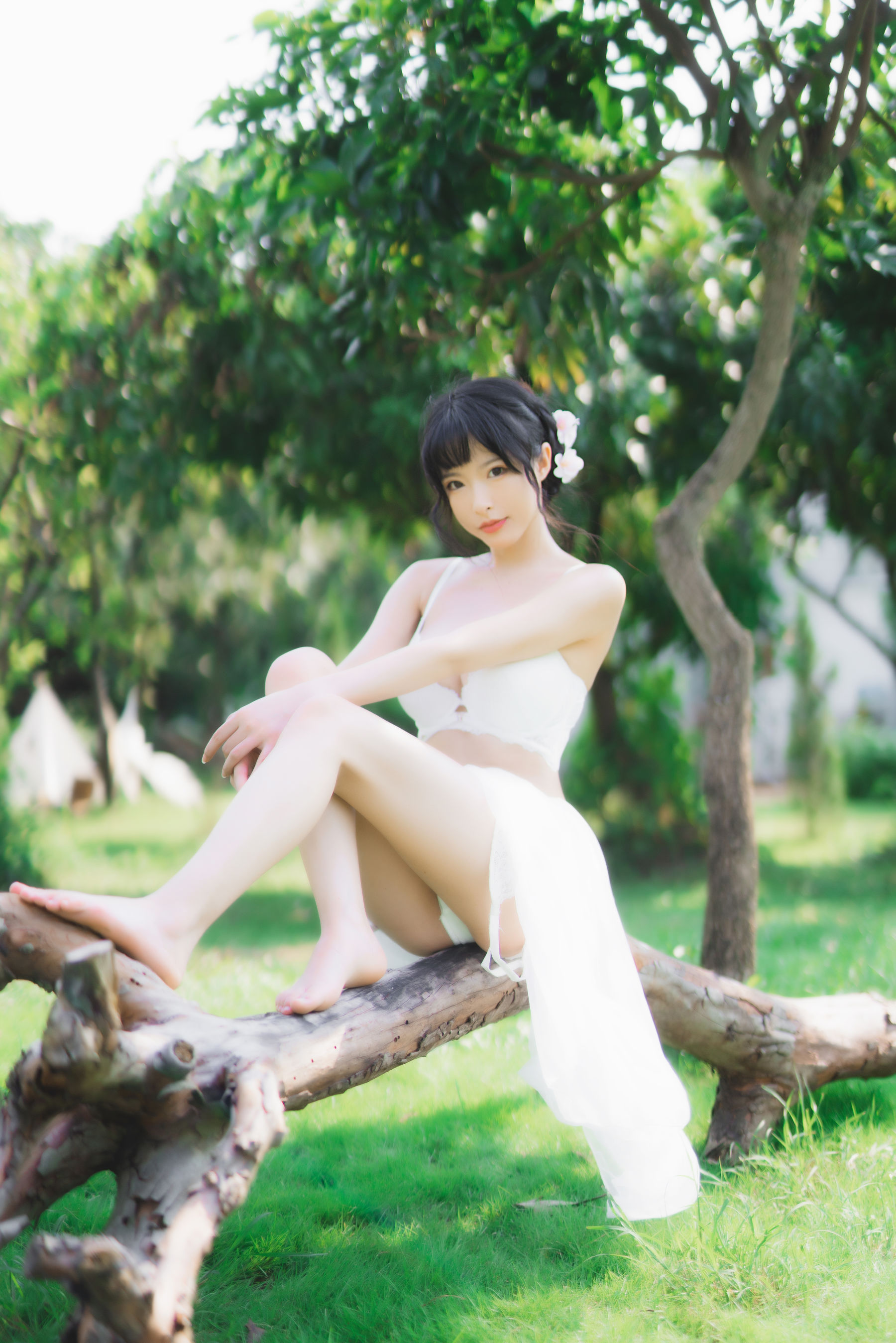 [福利COS] 尤物清水由乃 - 蕾丝花园第13张