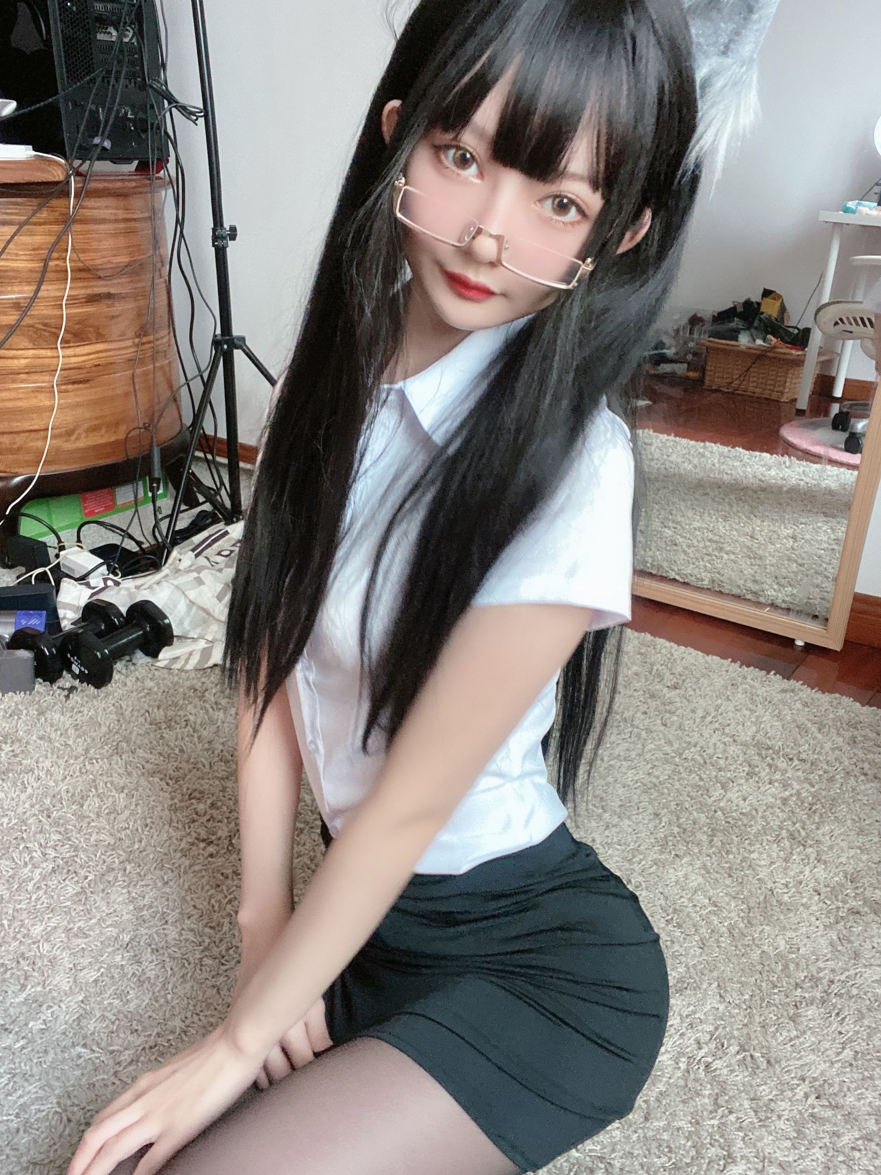 [福利COS] 51酱 - OL衬衣第5张