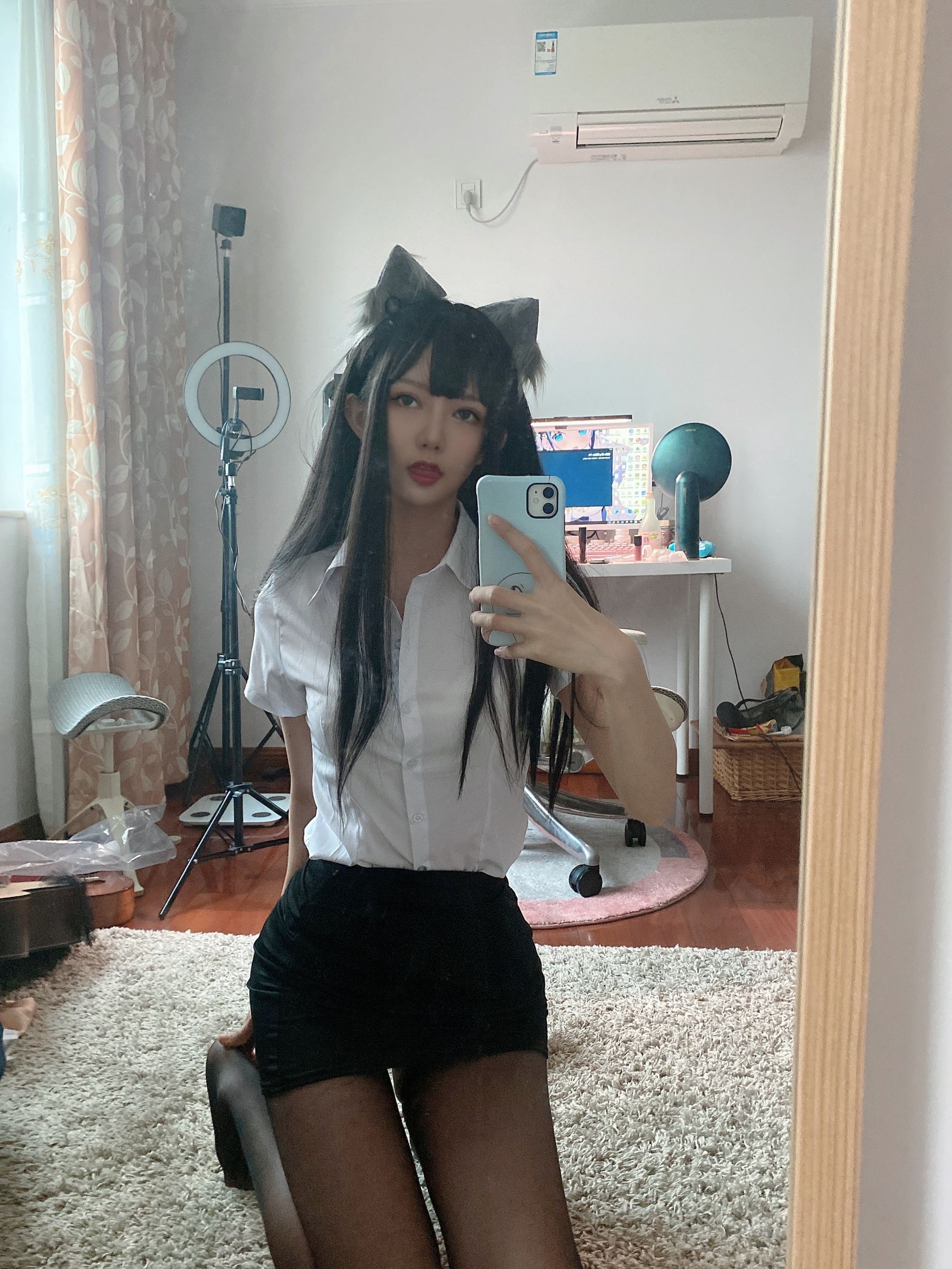 [福利COS] 51酱 - OL衬衣第6张