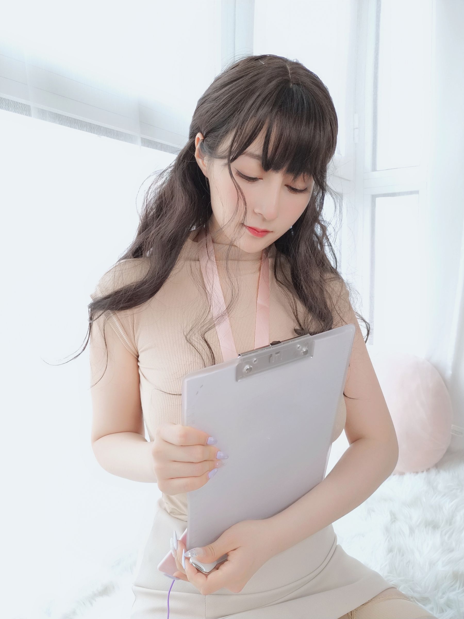 [福利COS] Coser小姐姐白银 - 上司の意地悪第6张