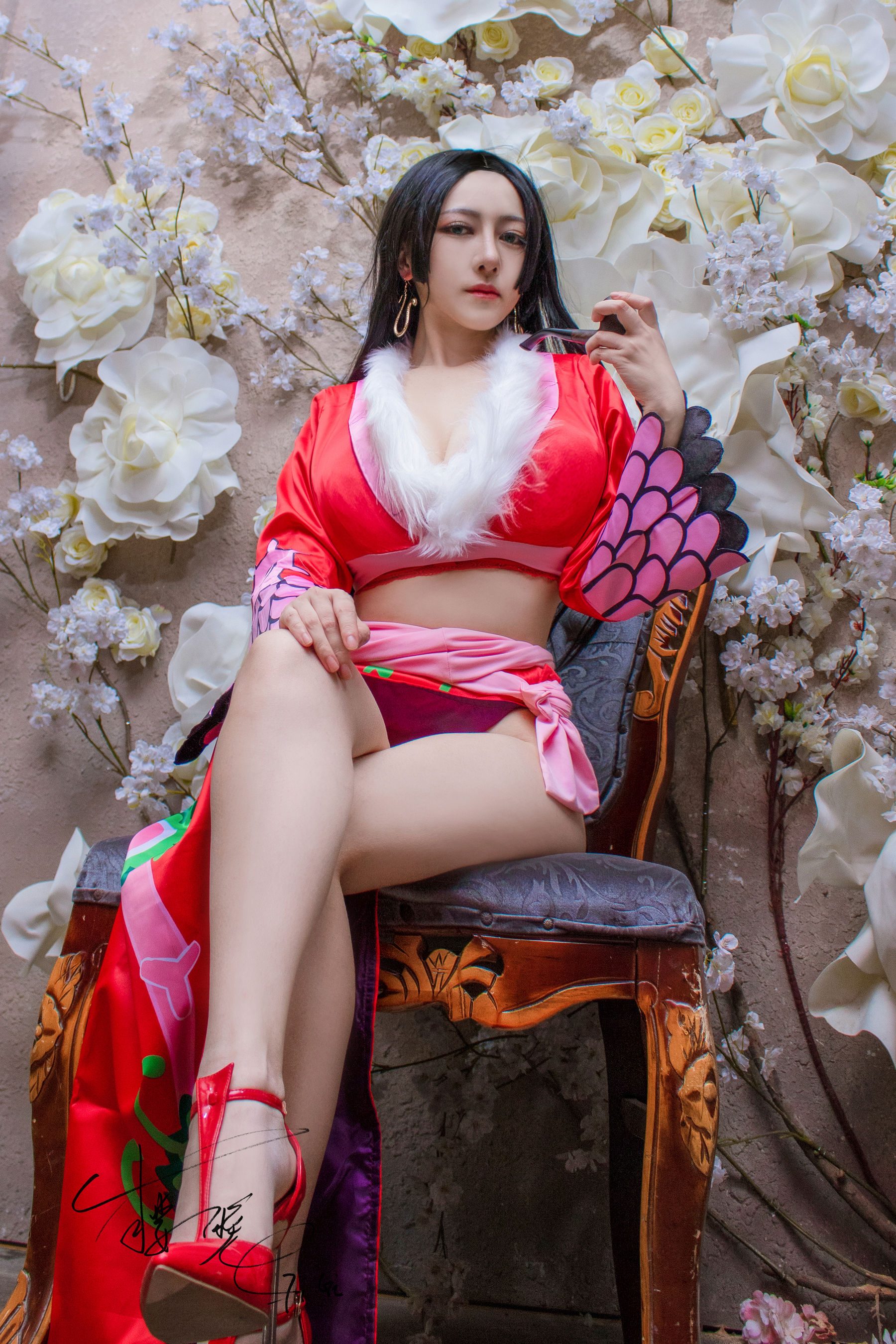 [网红COS] 网络红人樱晚gigi - 薄纱第10张