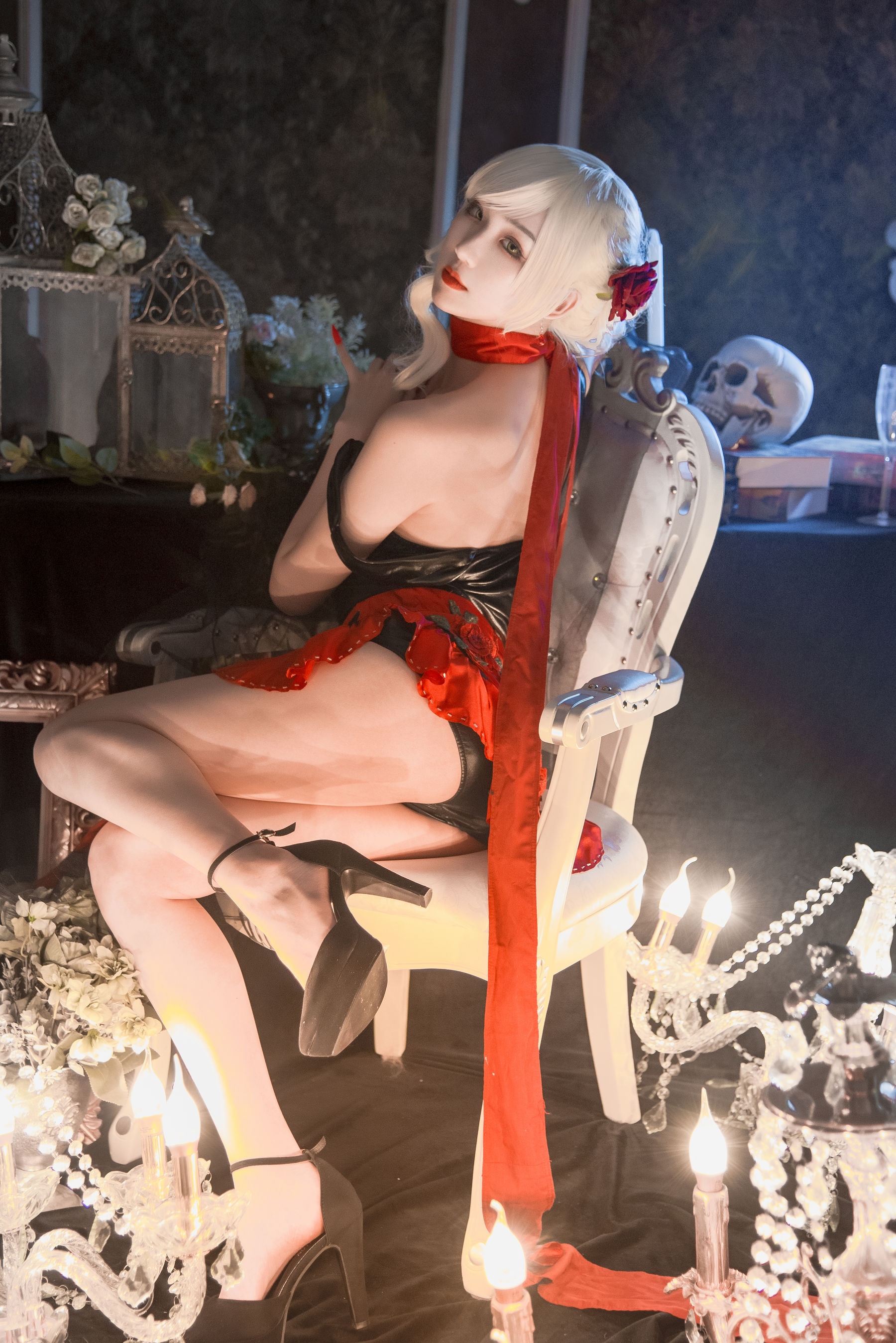 [网红COS] 瓦斯塔亚小龙虾 - 灵魂探戈伊芙琳第4张