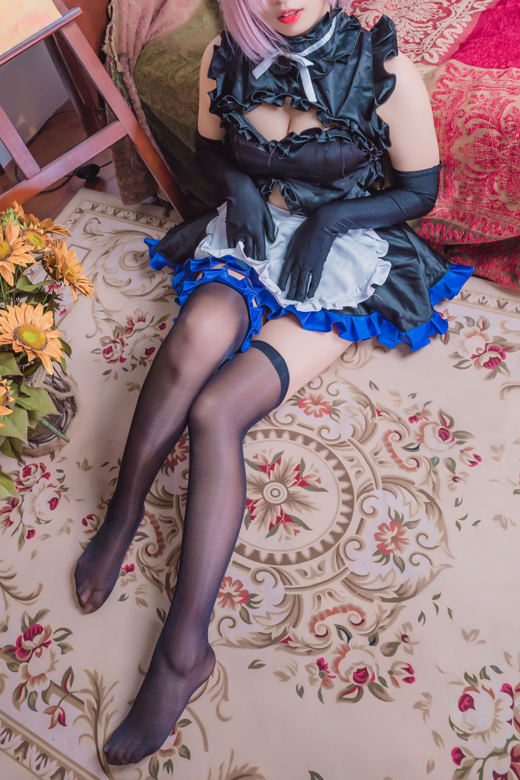 [网红COS] 动漫博主墨玉-M - 玛修女仆第13张