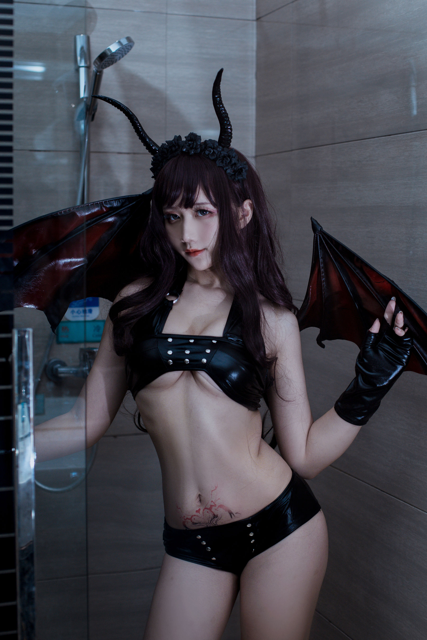 [福利COS] 动漫博主九曲Jean - 魅魔姐姐第13张