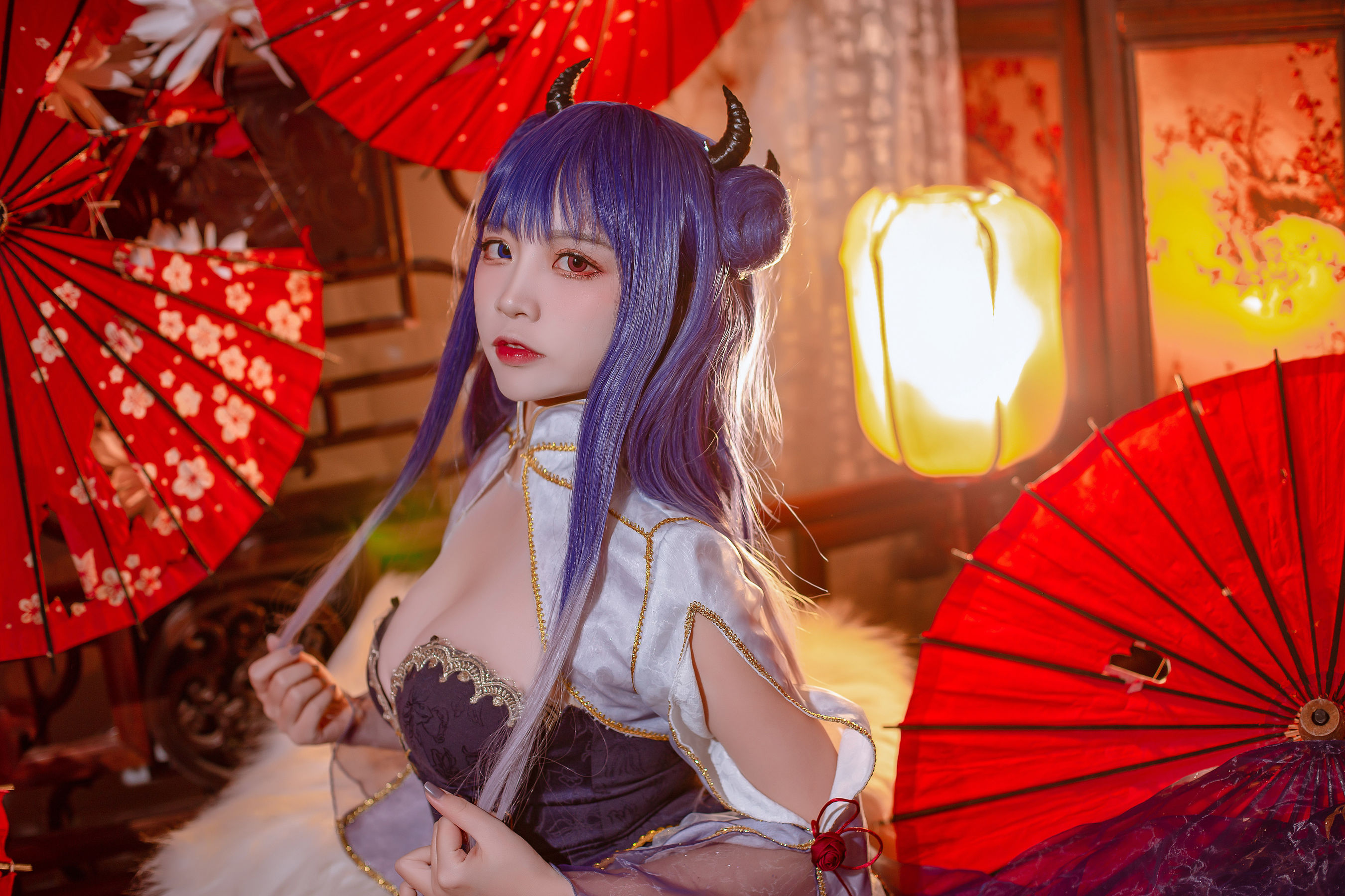 [福利COS] 人气Coser二佐Nisa - 碧蓝 伊吹旗袍第10张