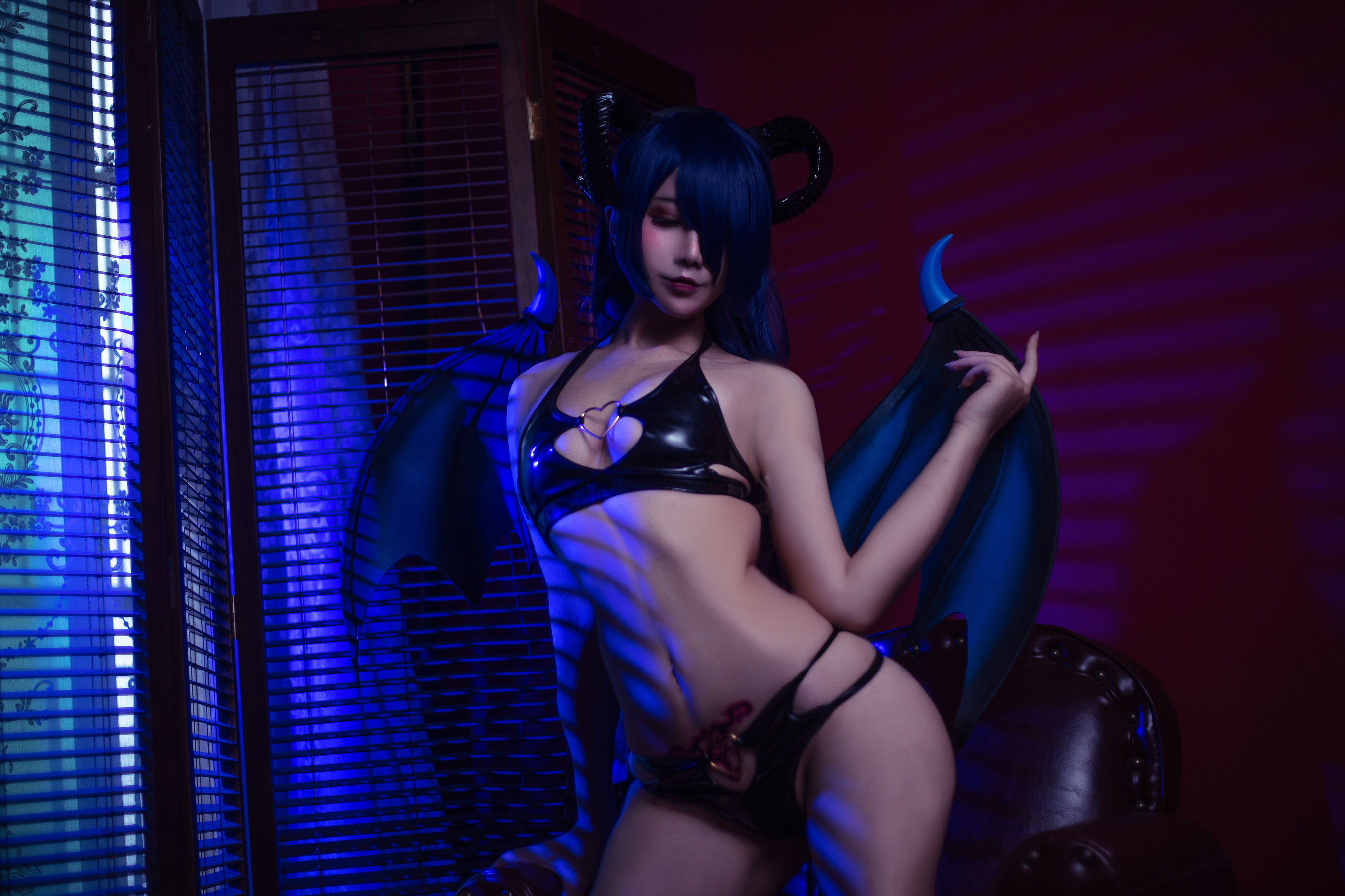 [福利COS] 动漫博主九曲Jean - 魅魔1第10张