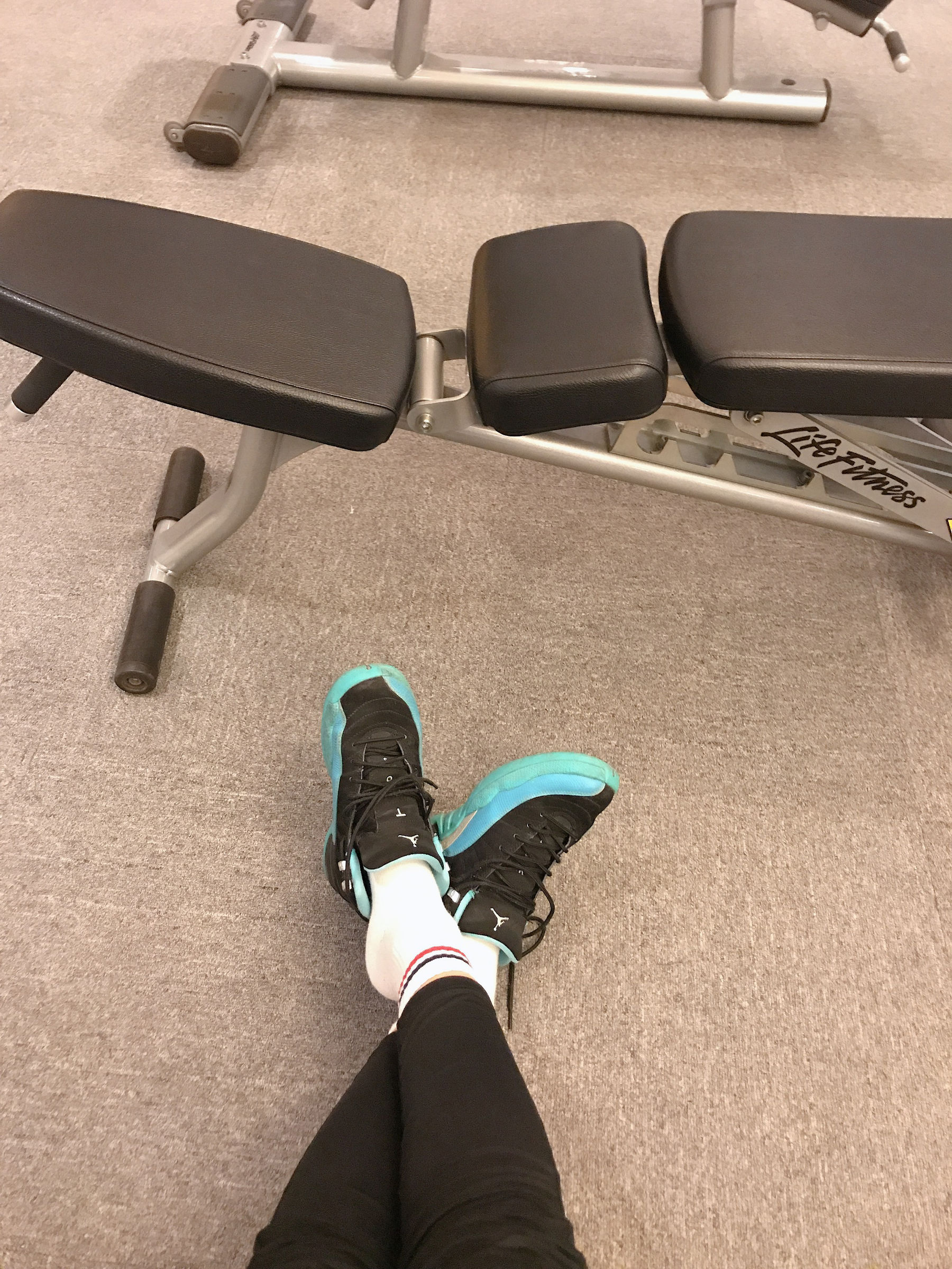 [福利COS] 安乔乔儿(Nia乔乔) No.019 健身房白袜第33张