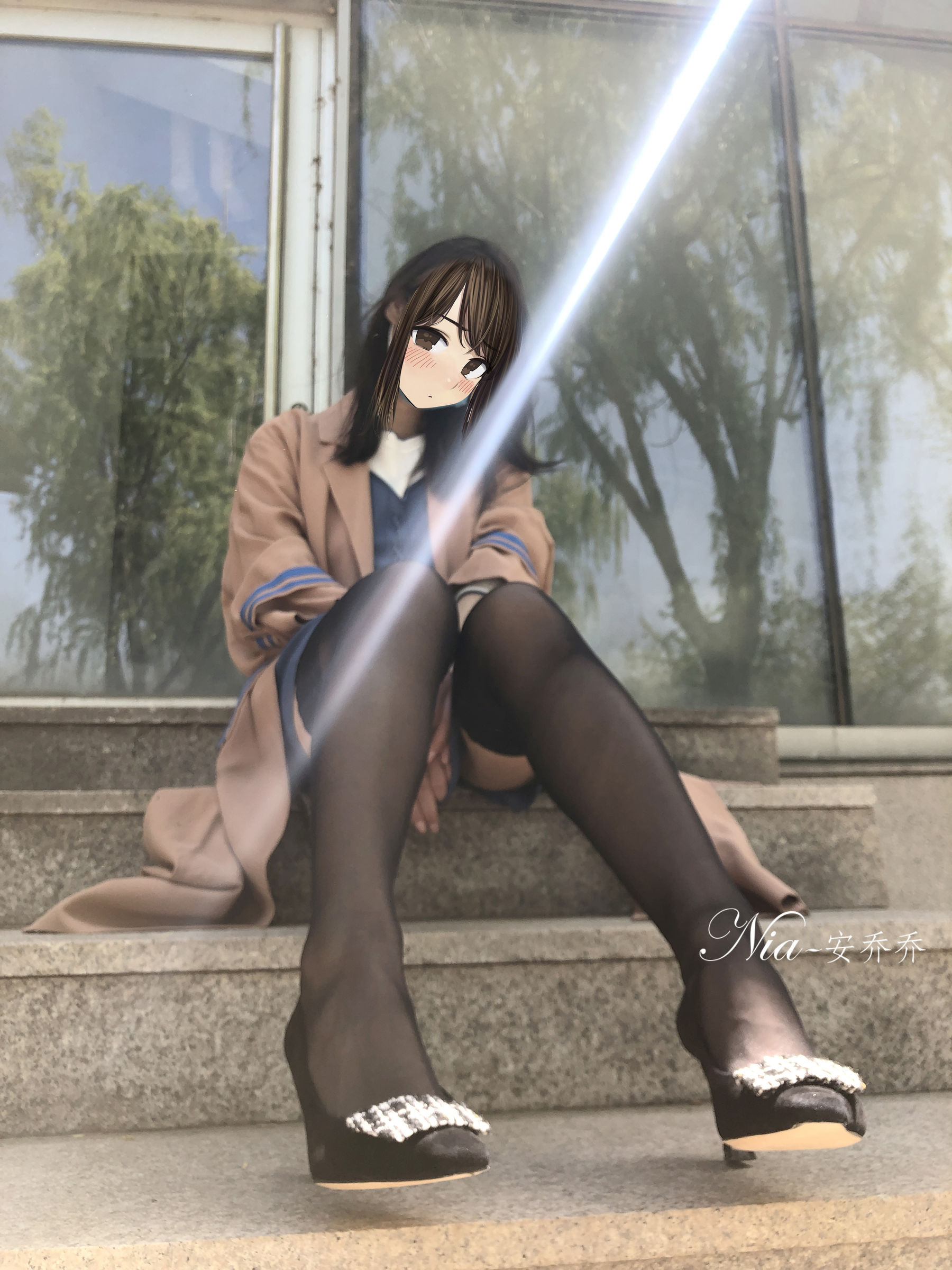 [福利COS] 安乔乔儿(Nia乔乔) No.021 不小心被发现了第32张