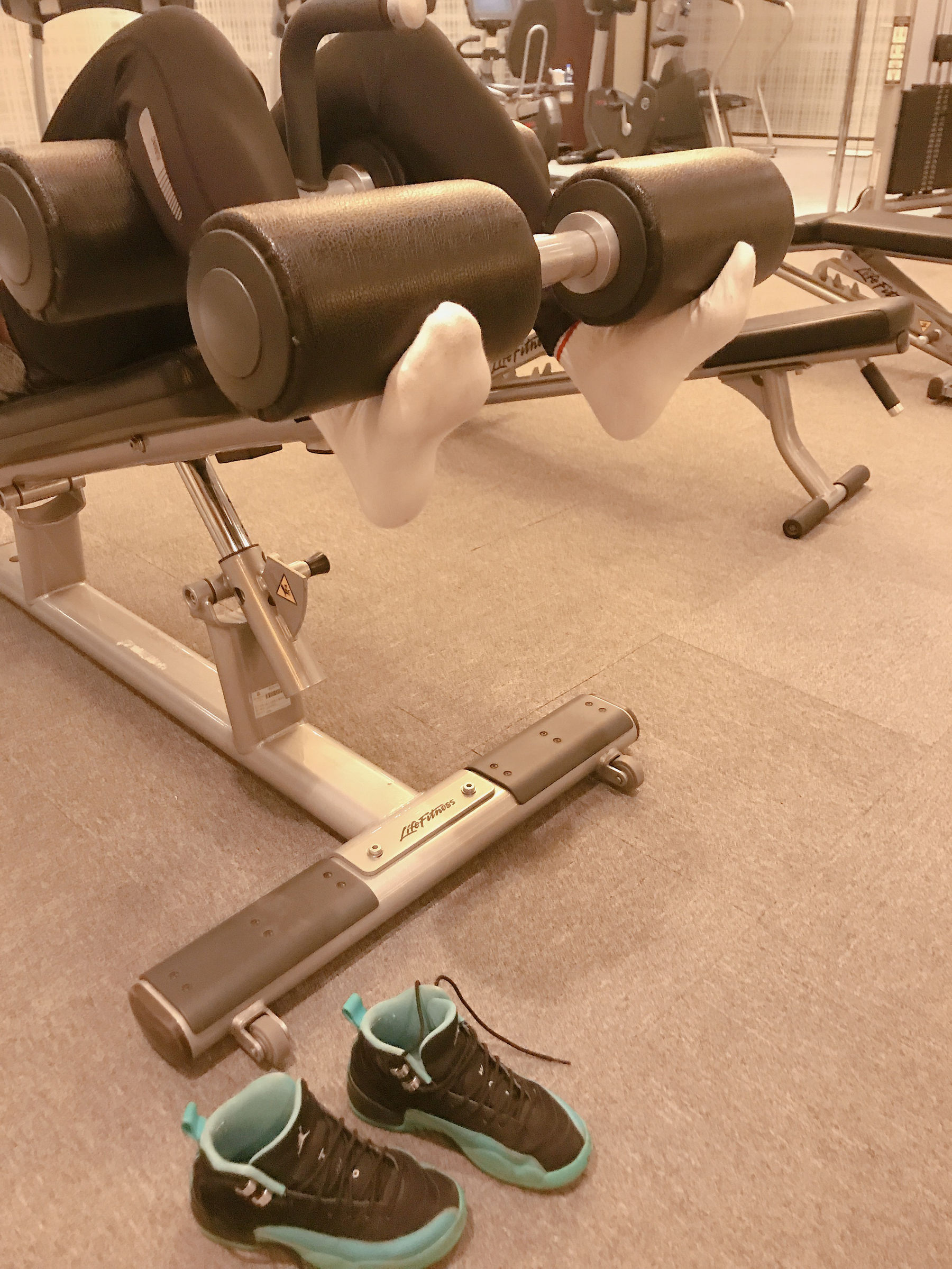 [福利COS] 安乔乔儿(Nia乔乔) No.019 健身房白袜第27张