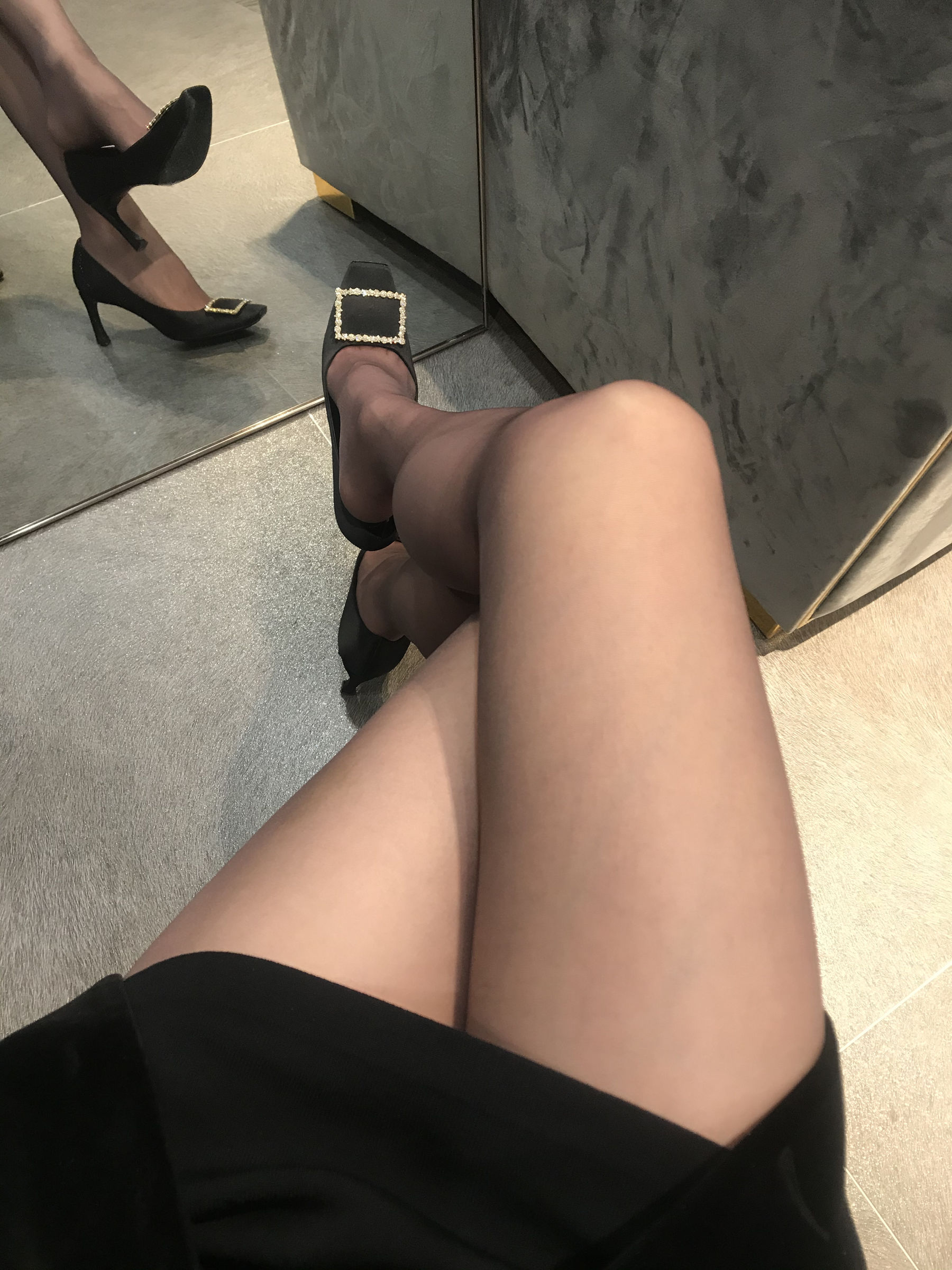 [福利COS] 丝足博主麋鹿_Monroe 2020.04.20 红高黑丝第6张