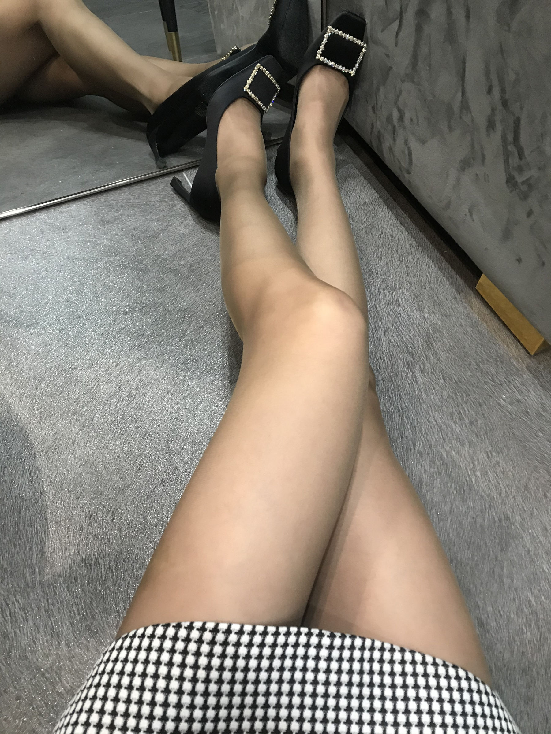 [福利COS] 丝足博主麋鹿_Monroe 2020.04.20 红高黑丝第16张