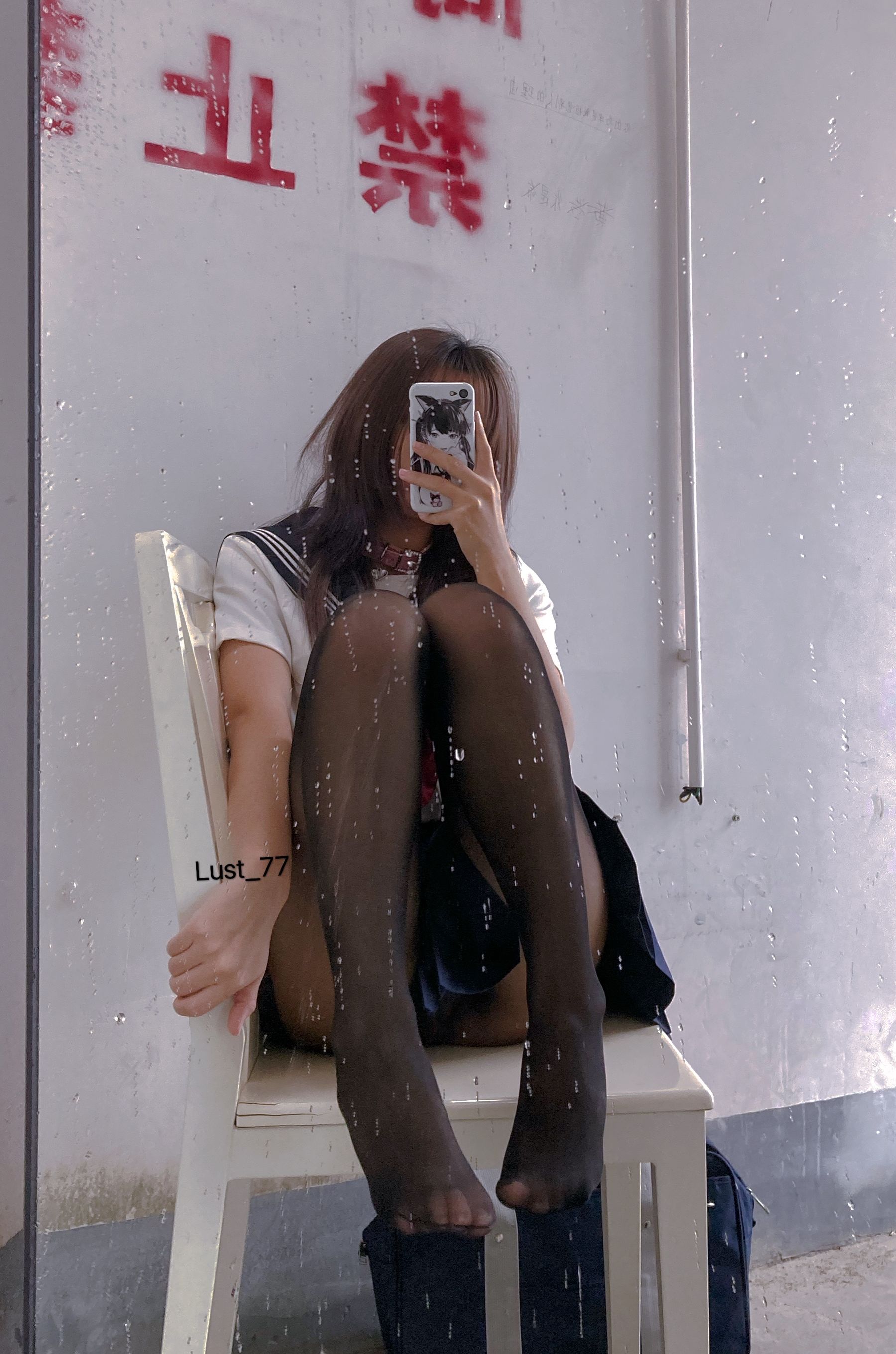 [福利COS] 动漫博主柒柒要乖哦 - 天台学姐第4张