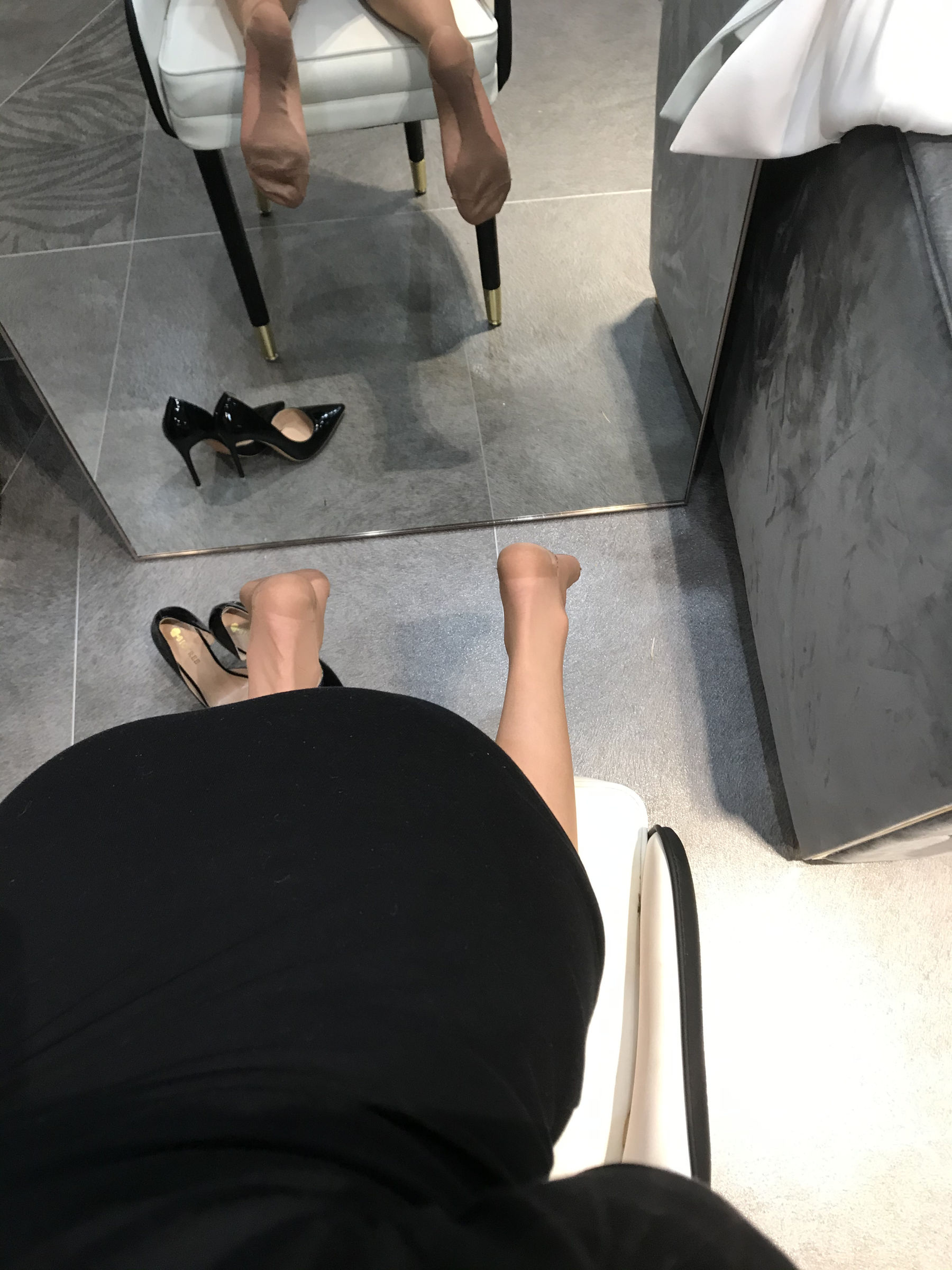 [福利COS] 丝足博主麋鹿_Monroe 2020.04.09 桃肉吊袜第13张