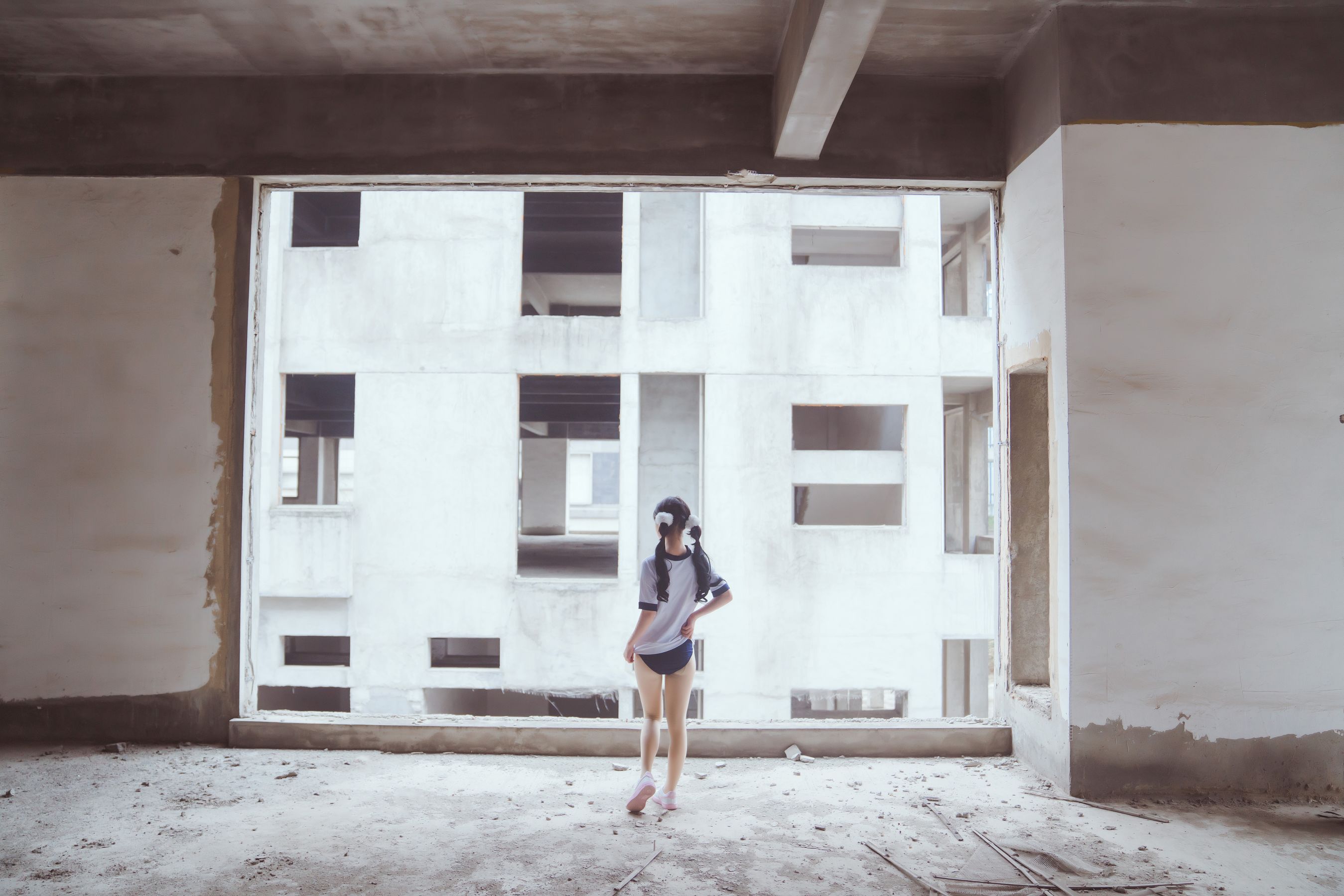 [福利COS] 美少女晕崽 - 工地日记第11张