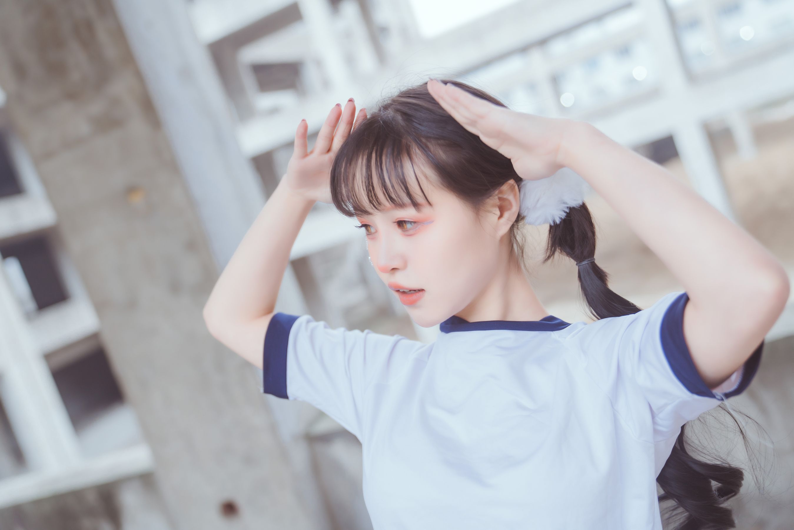 [福利COS] 美少女晕崽 - 工地日记第12张