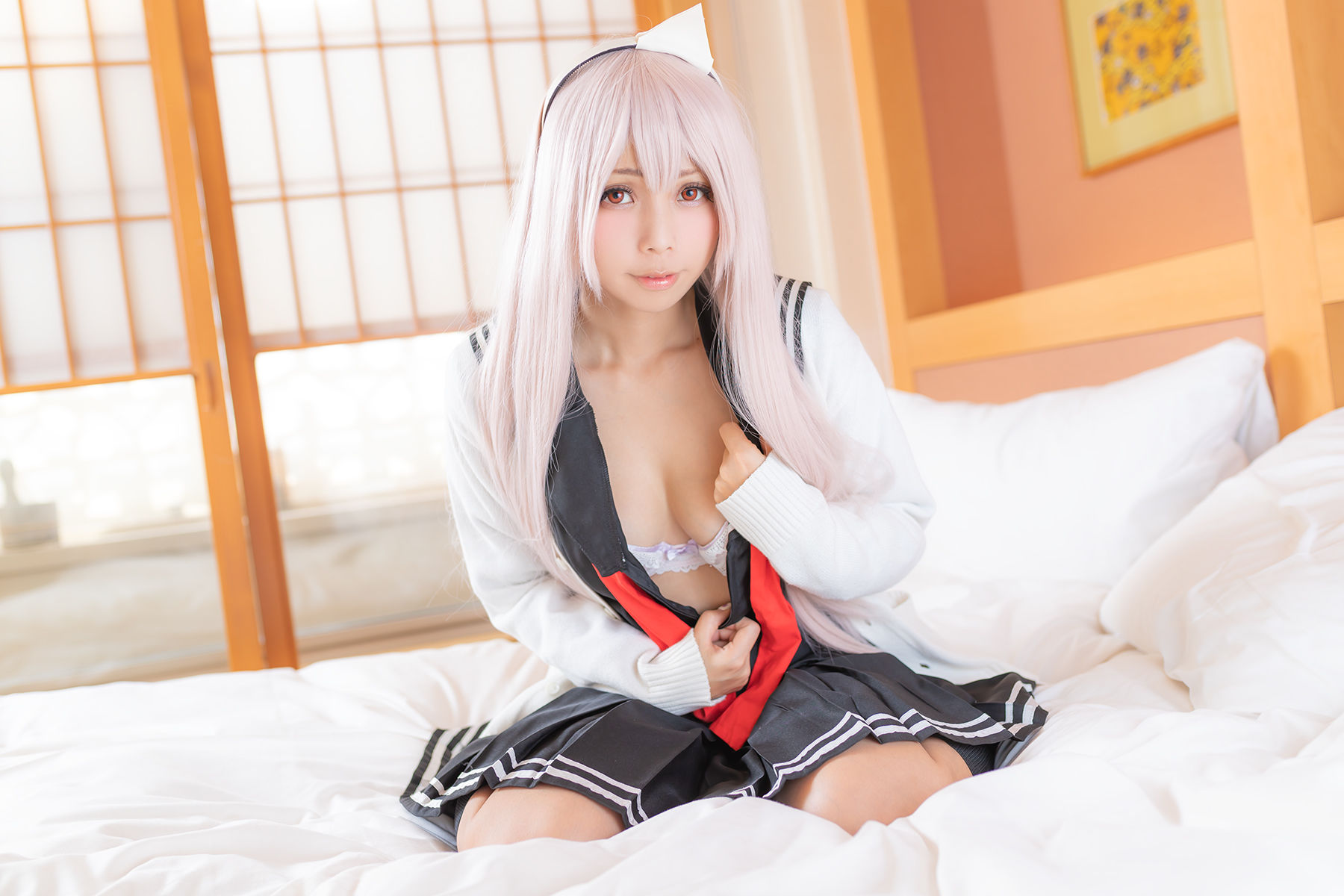 [福利COS] C95&amp;amp;CH24 OK!guguru(ぐぐる) ゆらぎ荘のぐぐるさん第23张