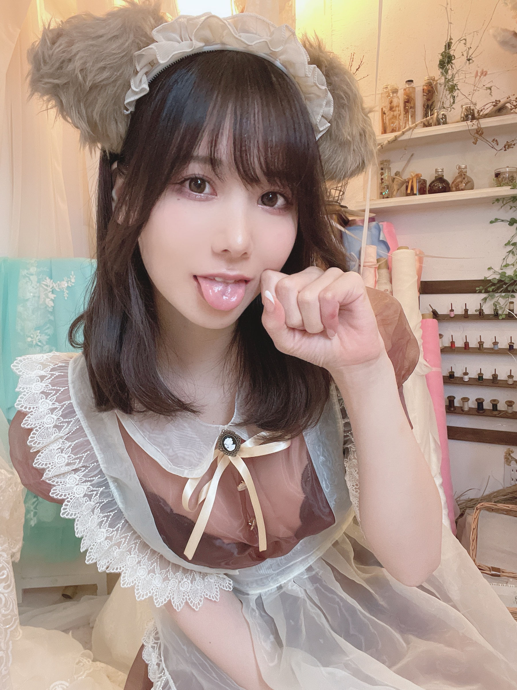 [福利COS] 日本甜美COSERけんけん[fantia] 2021.10 写真合集第45张