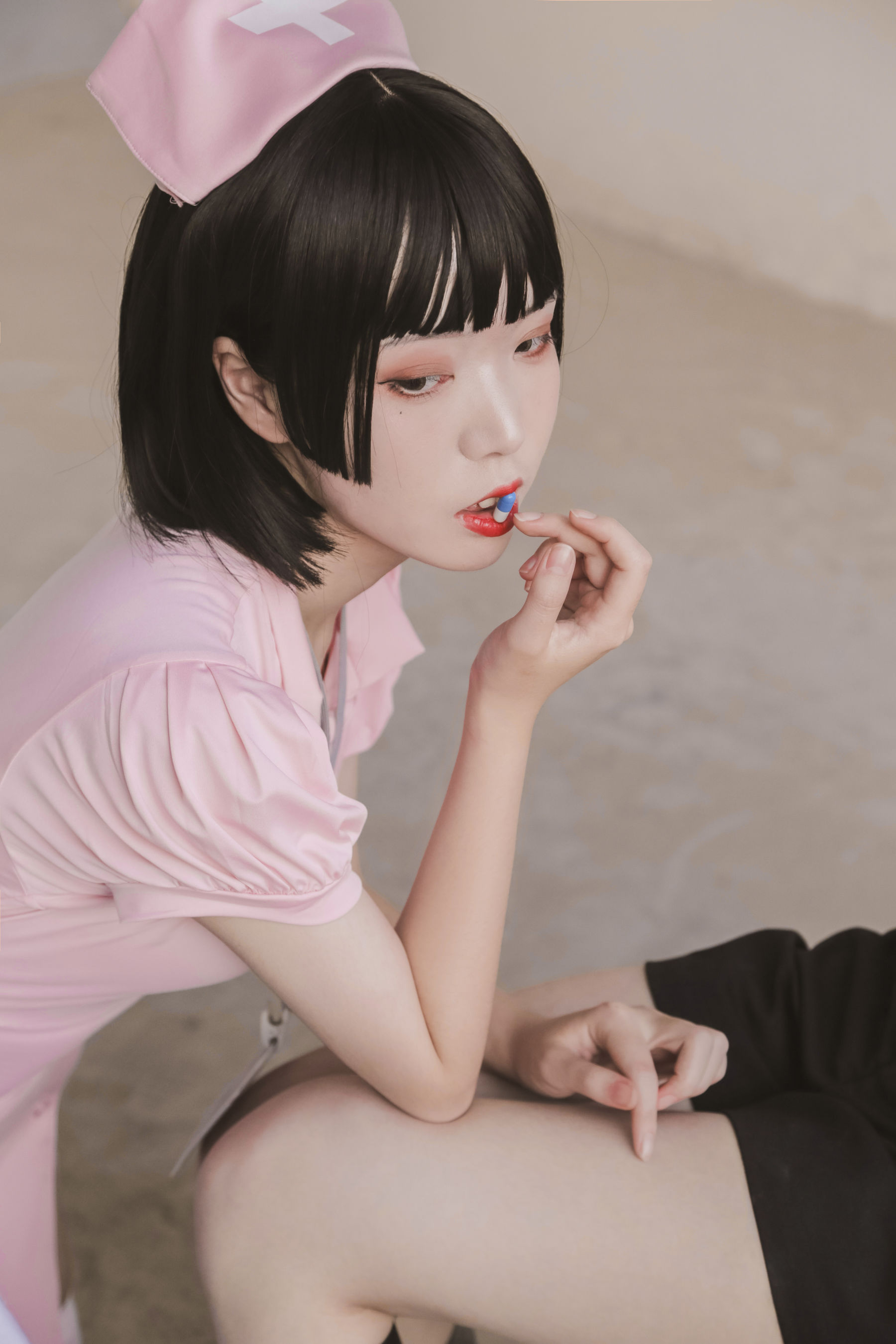 [福利COS] 可爱妹子Fushii_海堂 - 护士第14张