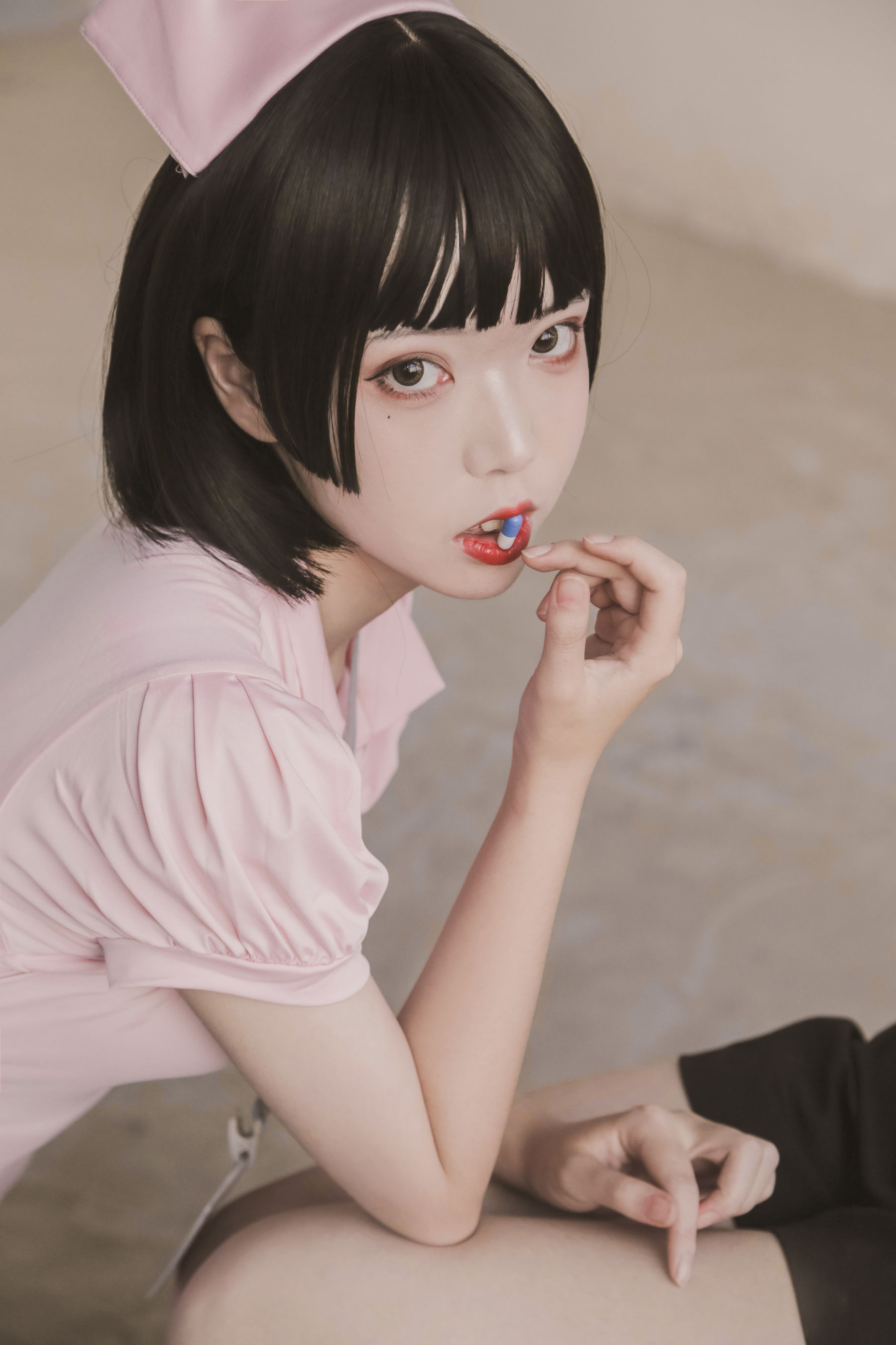 [福利COS] 可爱妹子Fushii_海堂 - 护士第15张